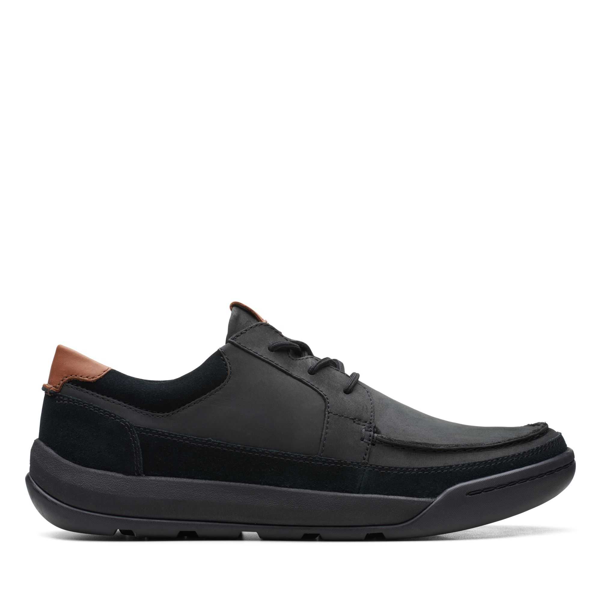 Obuv Clarks Ashcombe Craft Černé | 10GLSJFQE