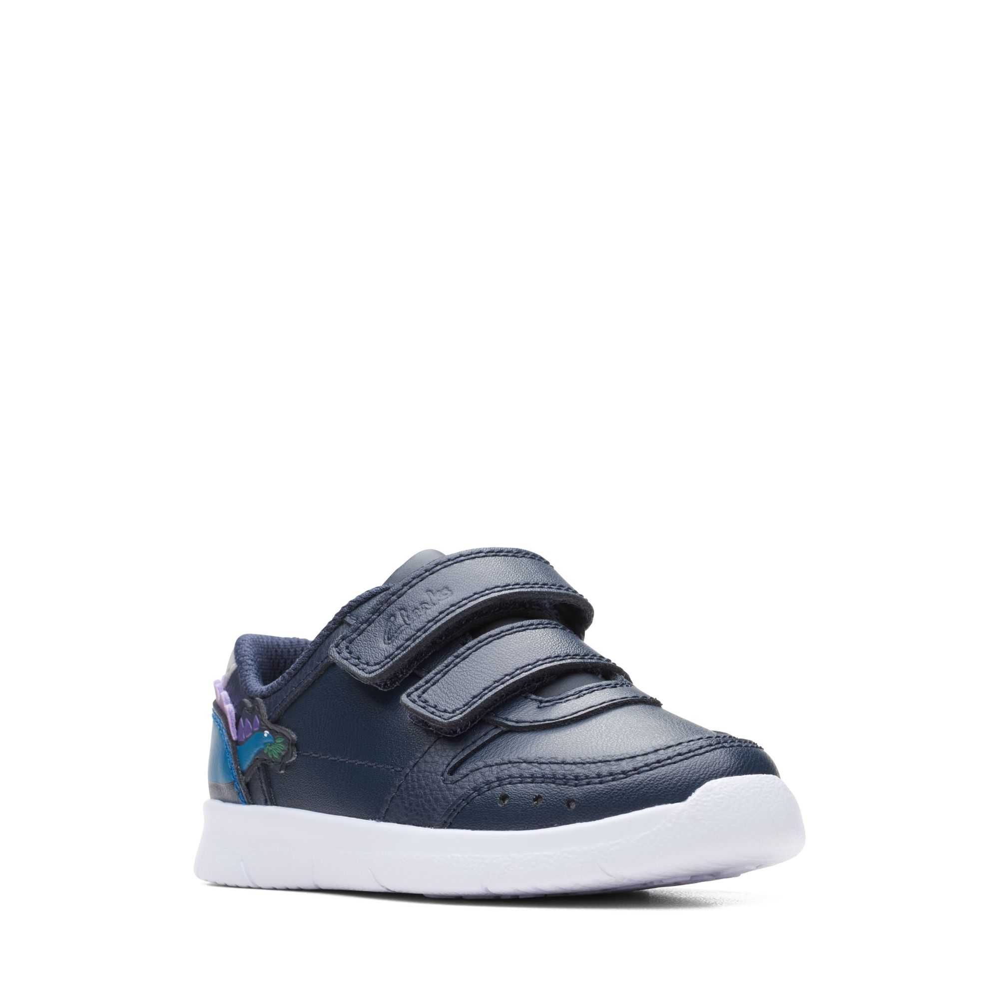 Obuv Clarks Ath Steggy Toddler Tmavě Blankyt | 68SFAYMEH