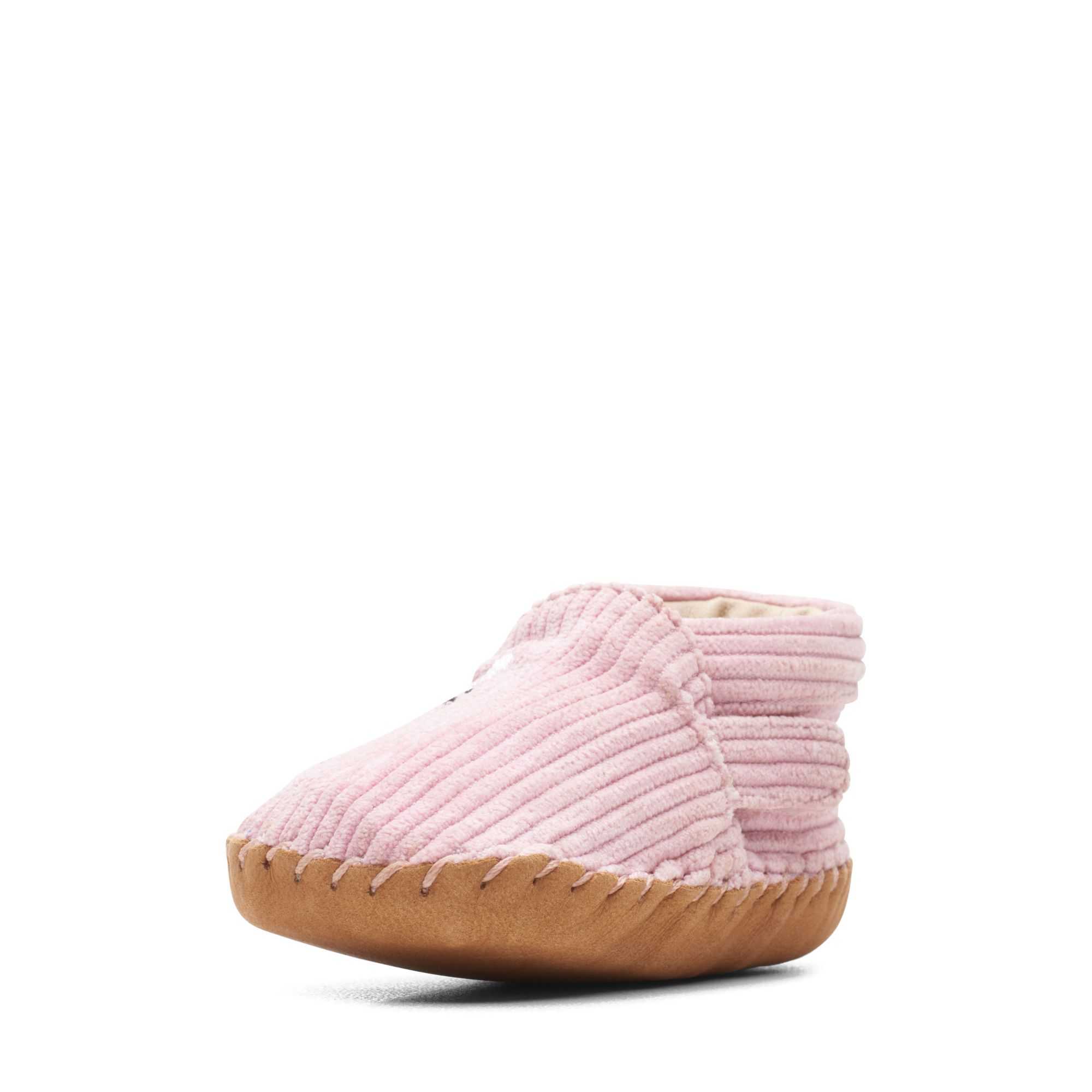 Obuv Clarks Baby Atlas Large Růžové | 10GTKAYEZ