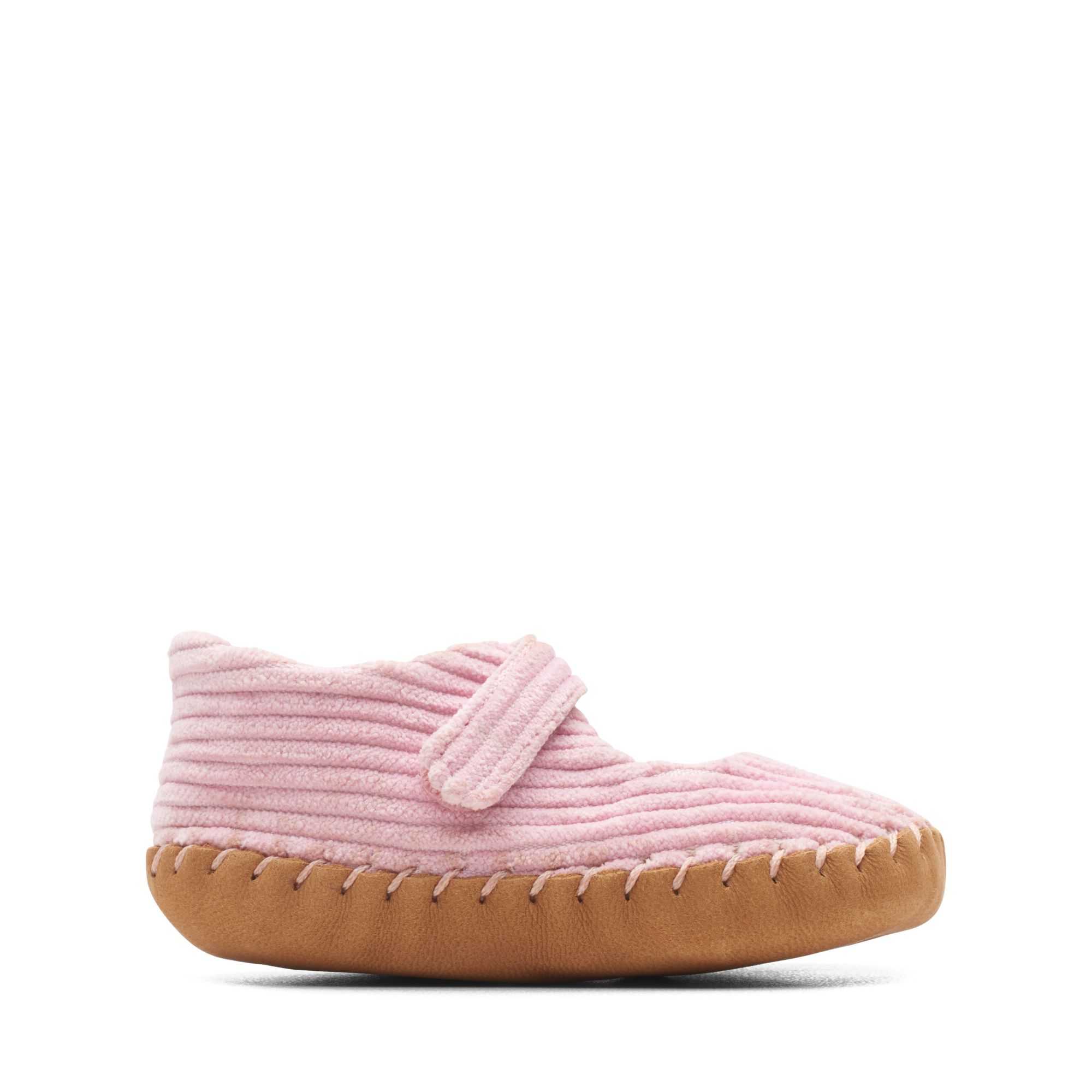 Obuv Clarks Baby Halo Large Růžové | 09WDCUOLE