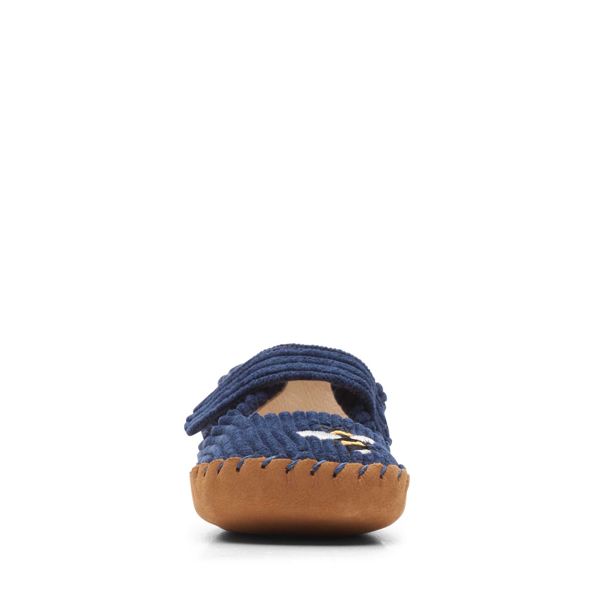 Obuv Clarks Baby Halo Large Tmavě Blankyt | 69WNYTFBH