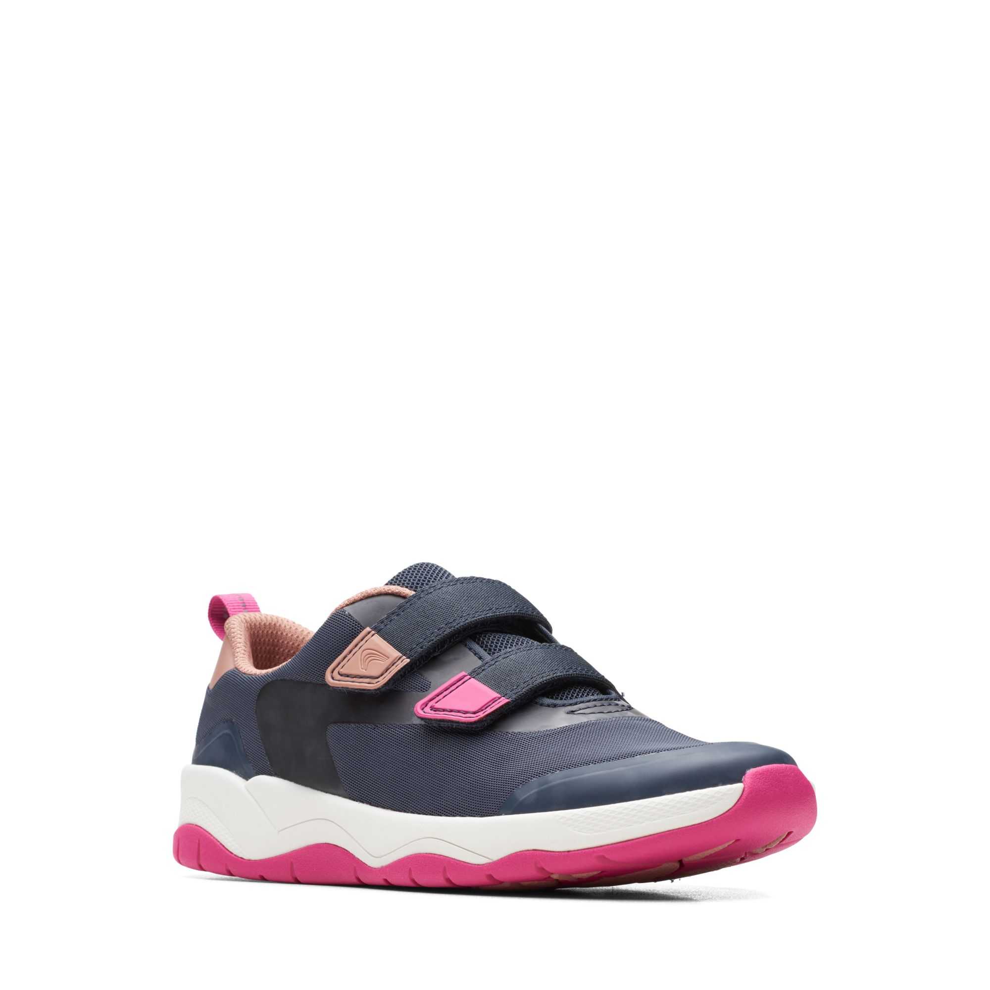 Obuv Clarks Clowder Race Older Tmavě Blankyt | 29GFJEZPY