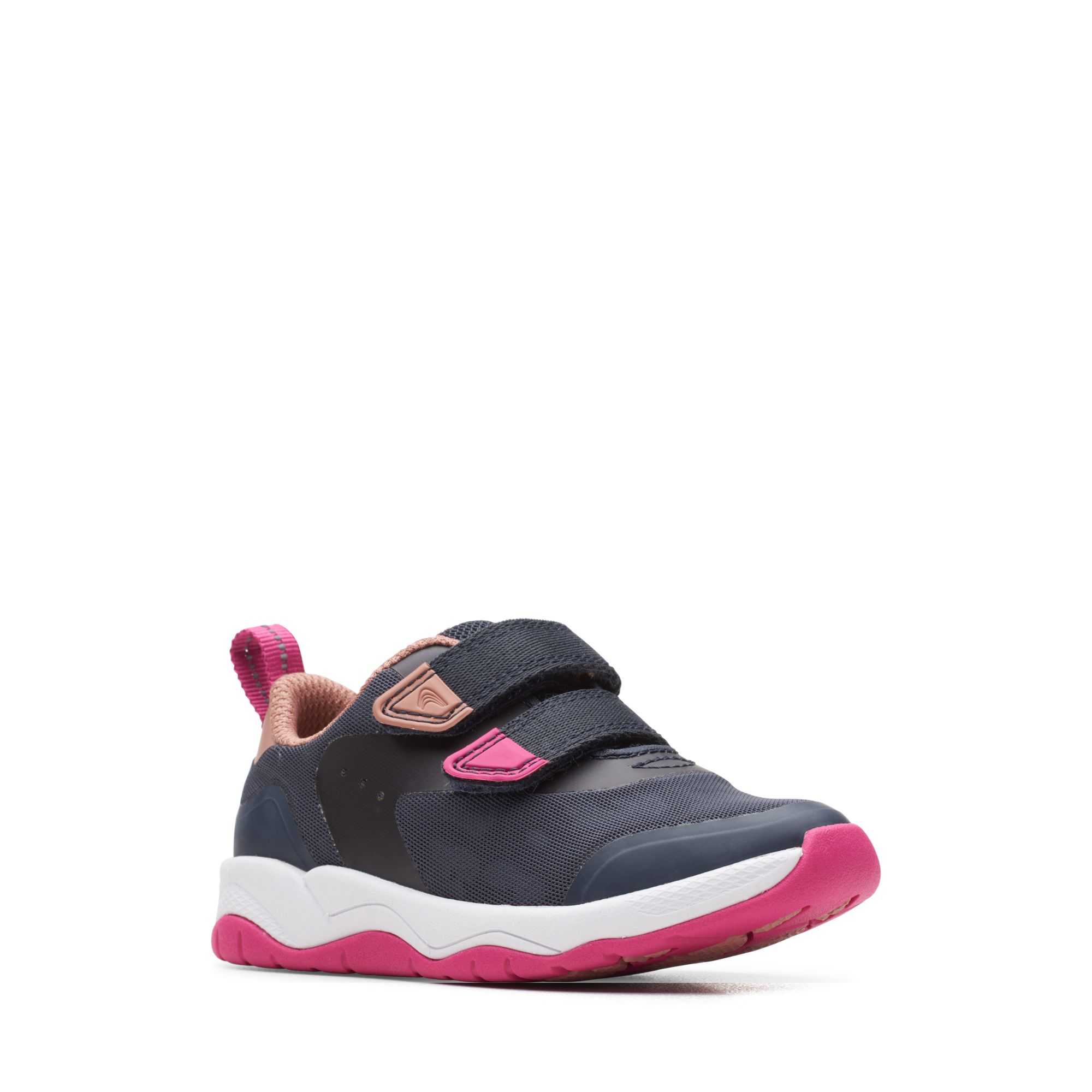 Obuv Clarks Clowder Race Toddler Tmavě Blankyt | 72ASQMREX