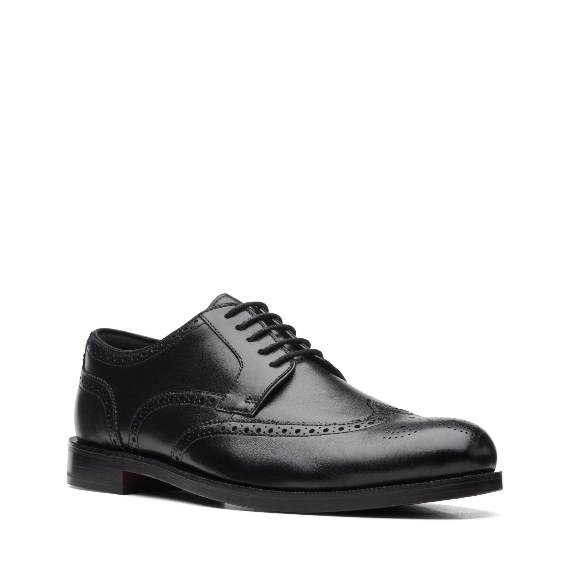 Obuv Clarks Craftdean Wing Černé | 12OLFPSIH