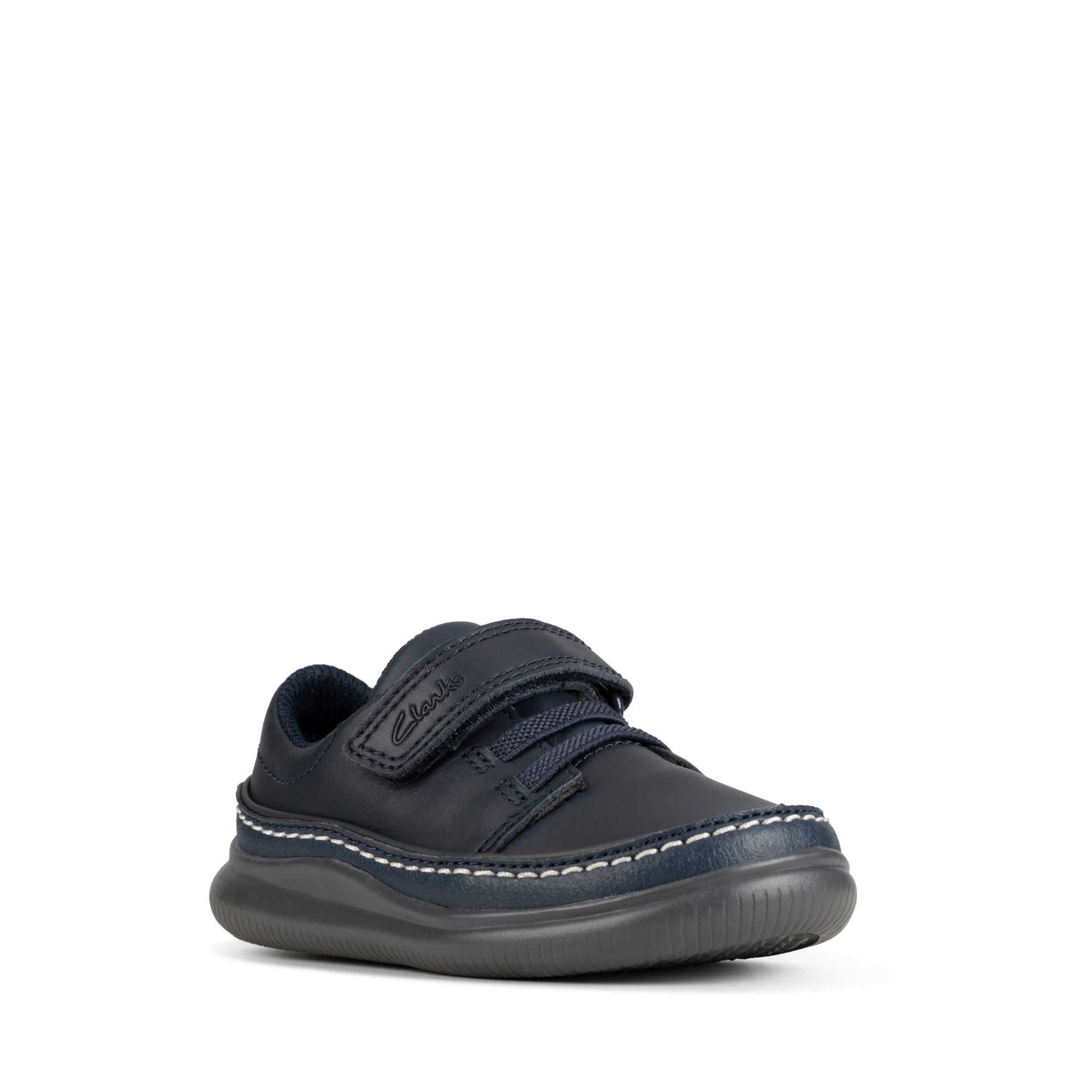 Obuv Clarks Crest Aero Toddler Tmavě Blankyt | 80FNGDJIX