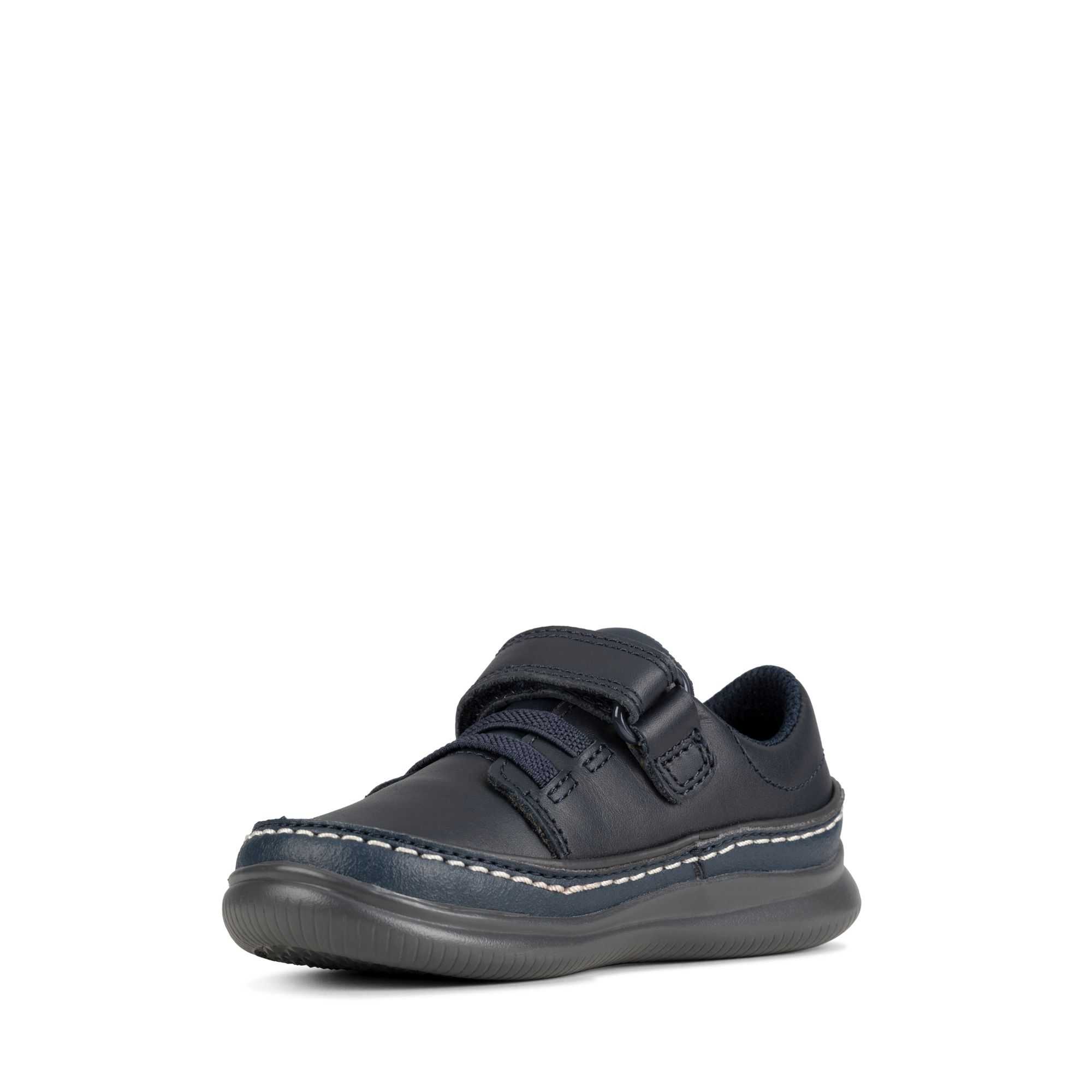 Obuv Clarks Crest Aero Toddler Tmavě Blankyt | 80FNGDJIX