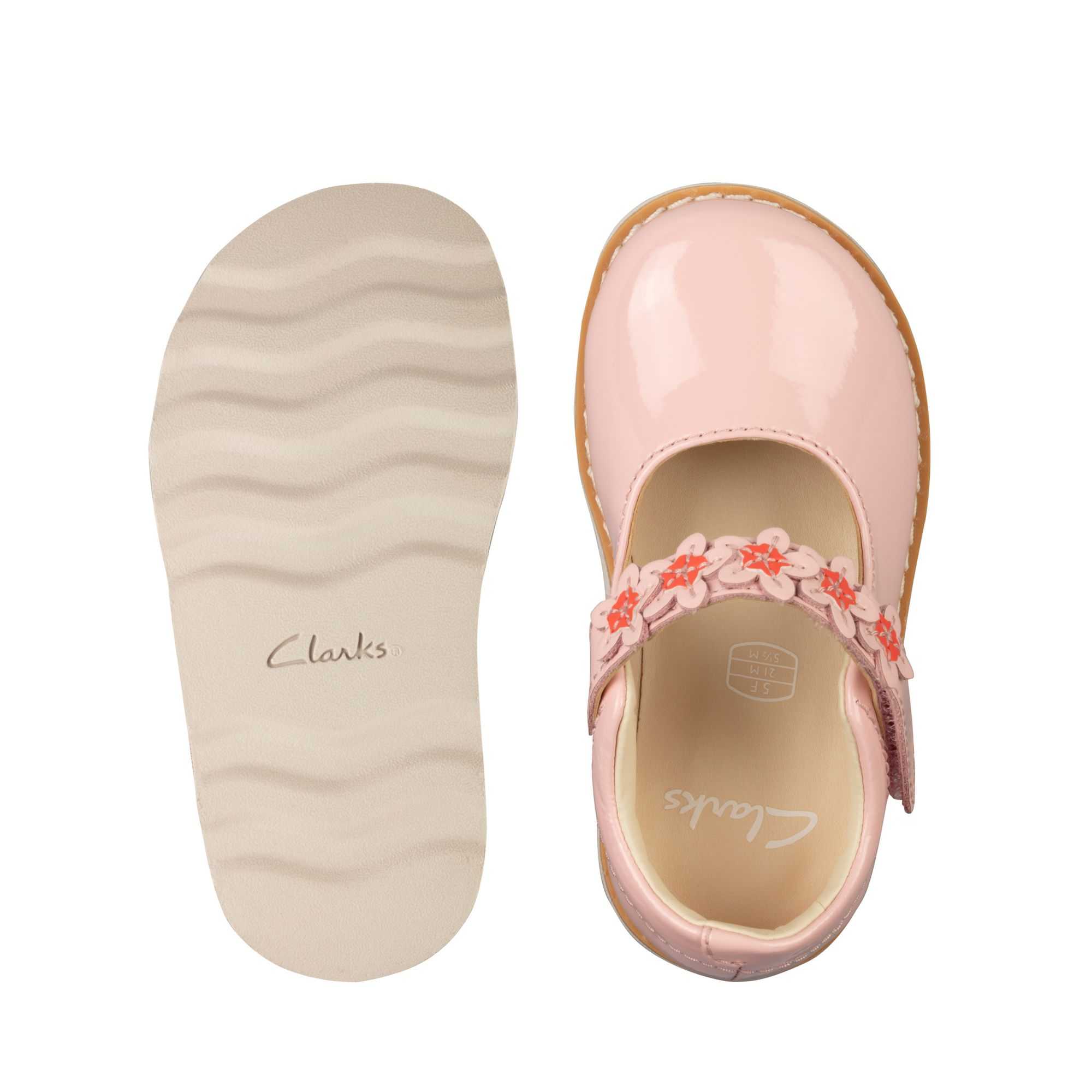 Obuv Clarks Crown Petal Toddler Světle Růžové | 23KLINCUV