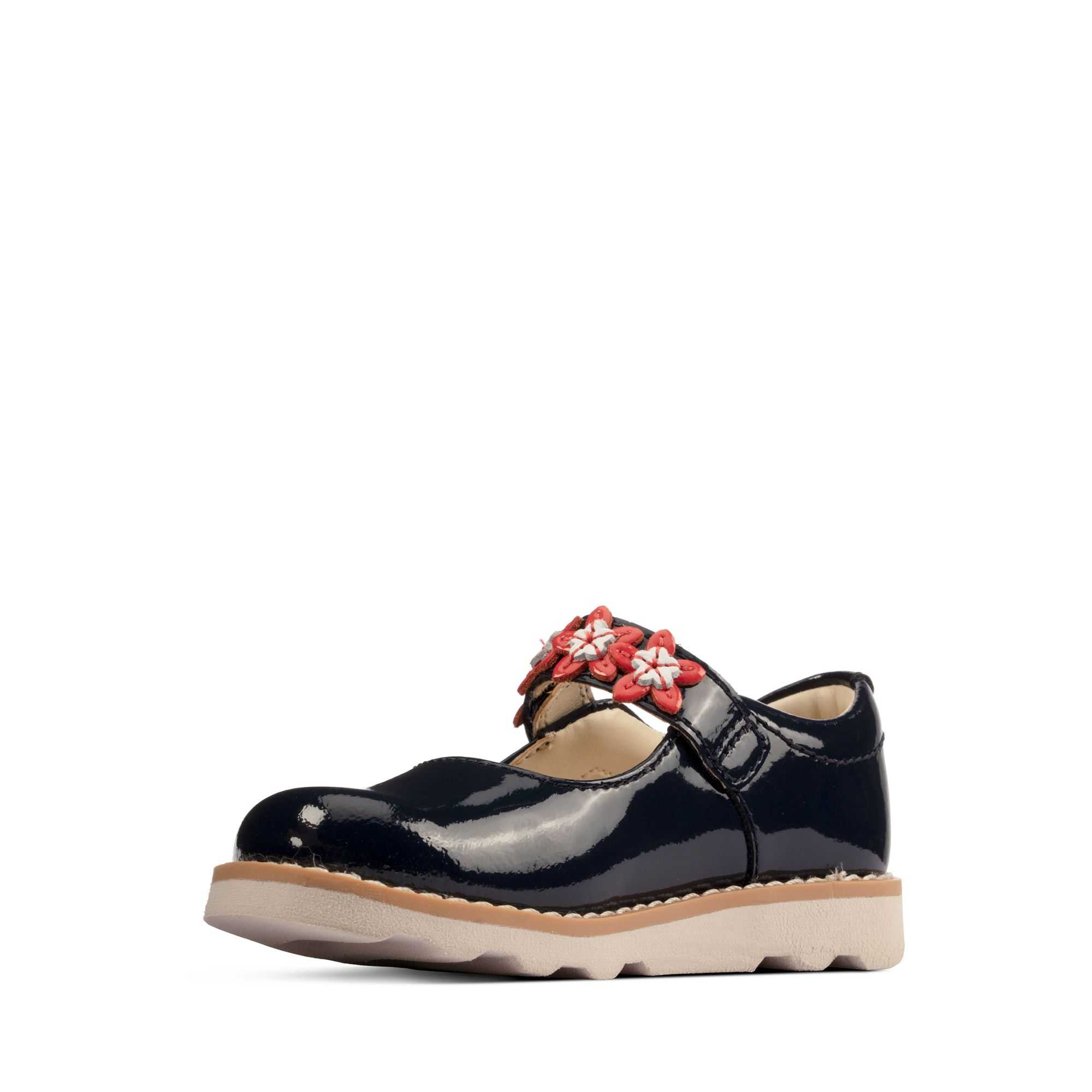 Obuv Clarks Crown Petal Toddler Tmavě Blankyt | 79ZUGVHJW