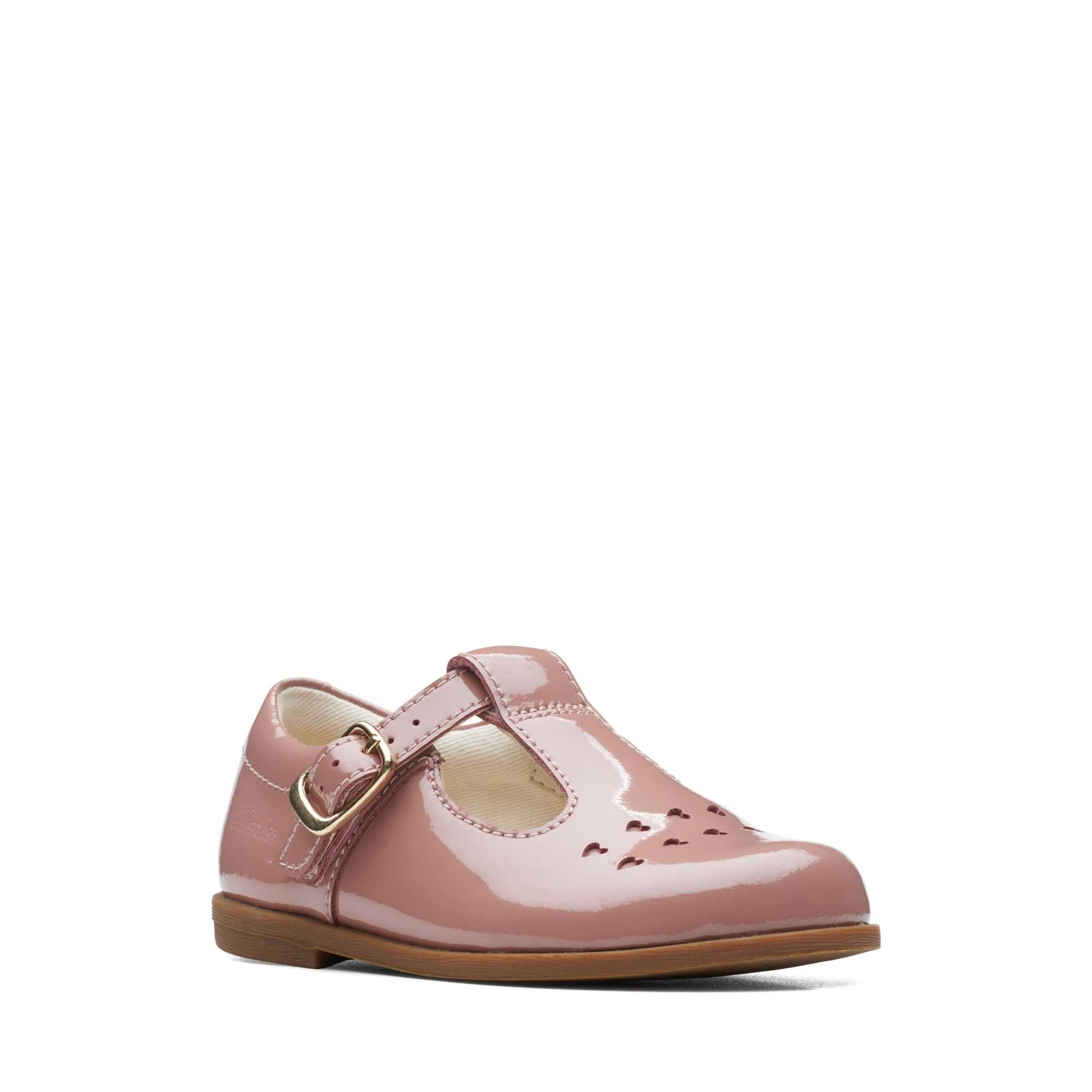 Obuv Clarks Drew Play Toddler Růžové | 86JDHZTAN