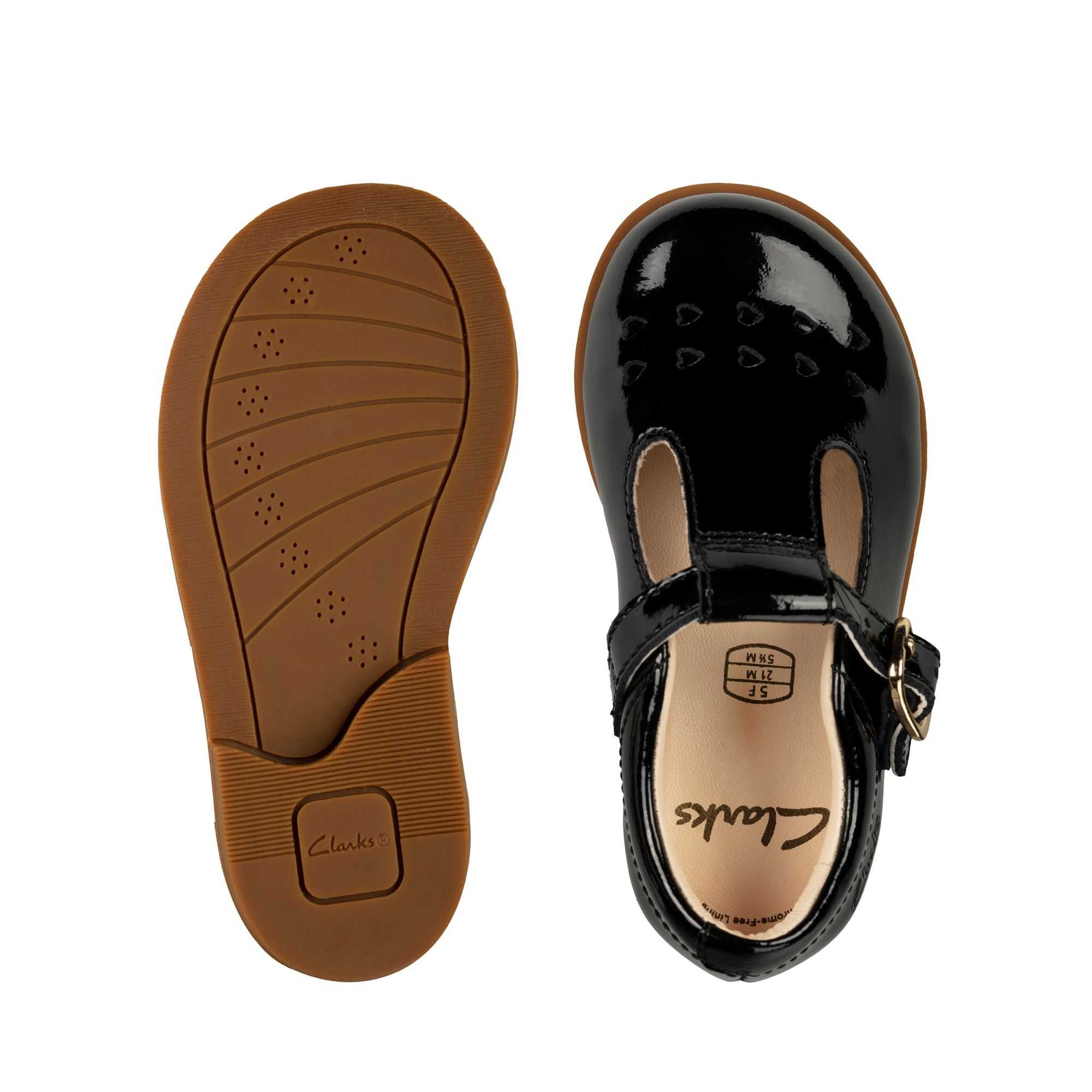 Obuv Clarks Drew Play Toddler Černé | 26UJTHGCY