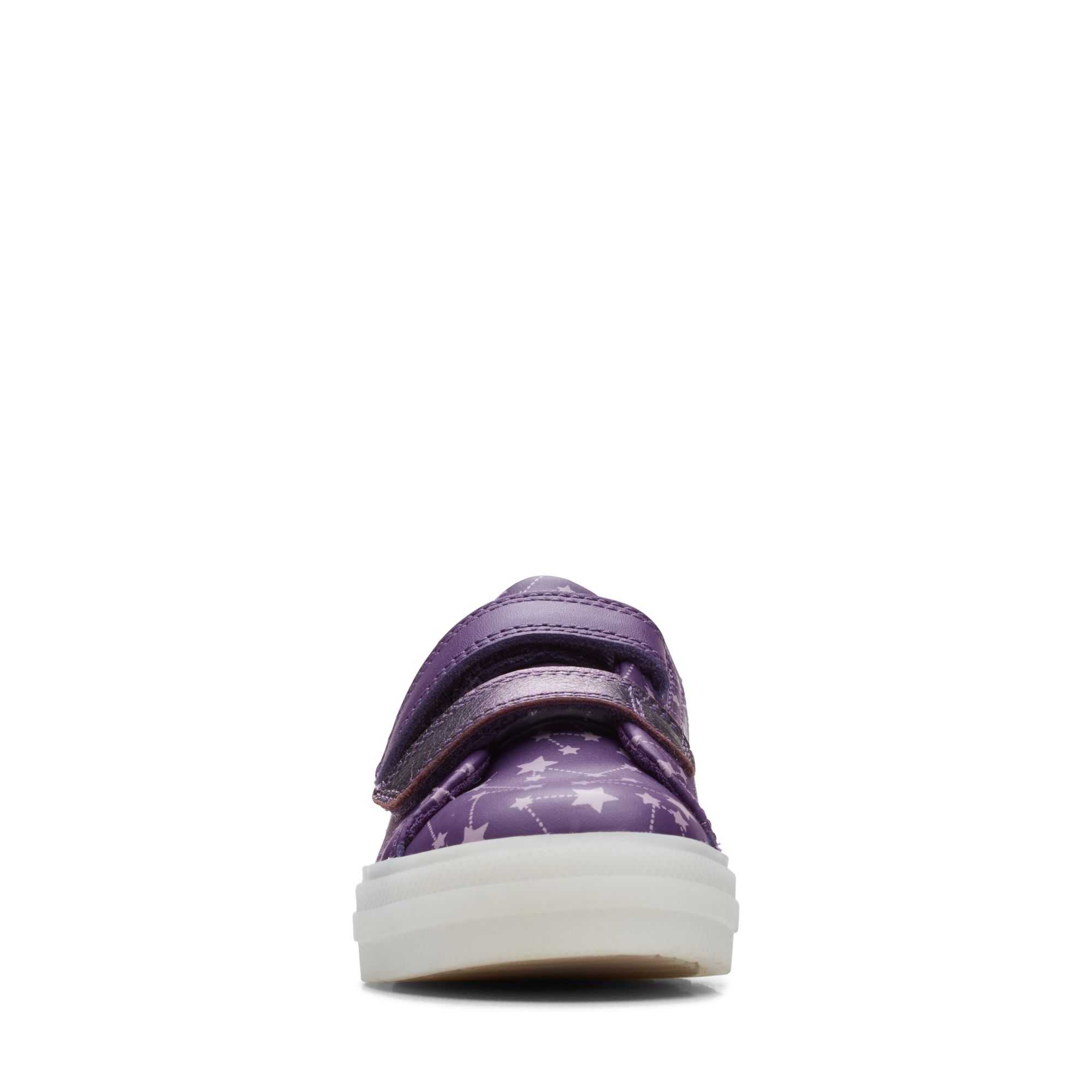 Obuv Clarks Flare Fly Toddler Fialové | 56BXDIAGN