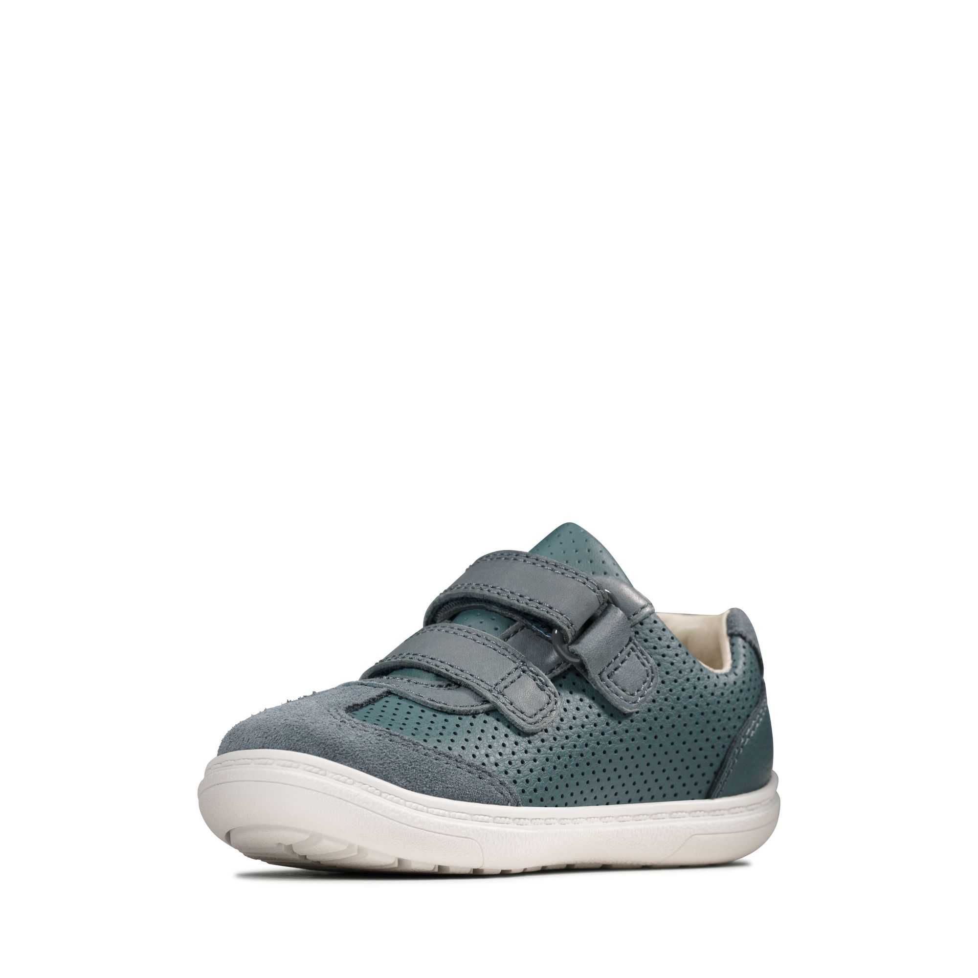 Obuv Clarks Flash Beau Toddler Tmavě Blankyt | 92NMYPVZR