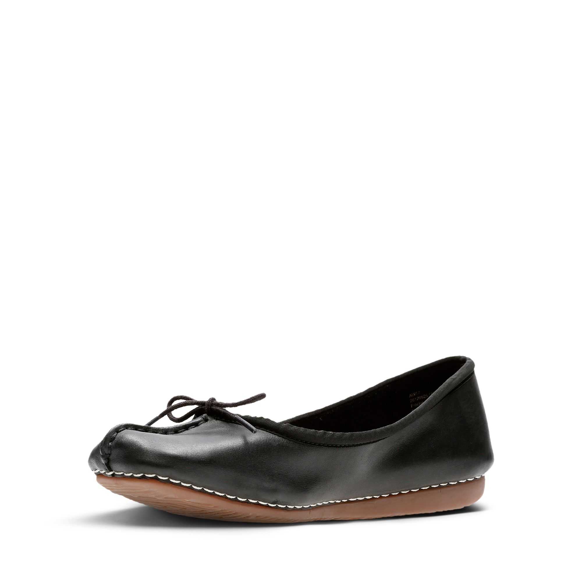 Obuv Clarks Freckle Ice Černé | 36ZWNKMQH