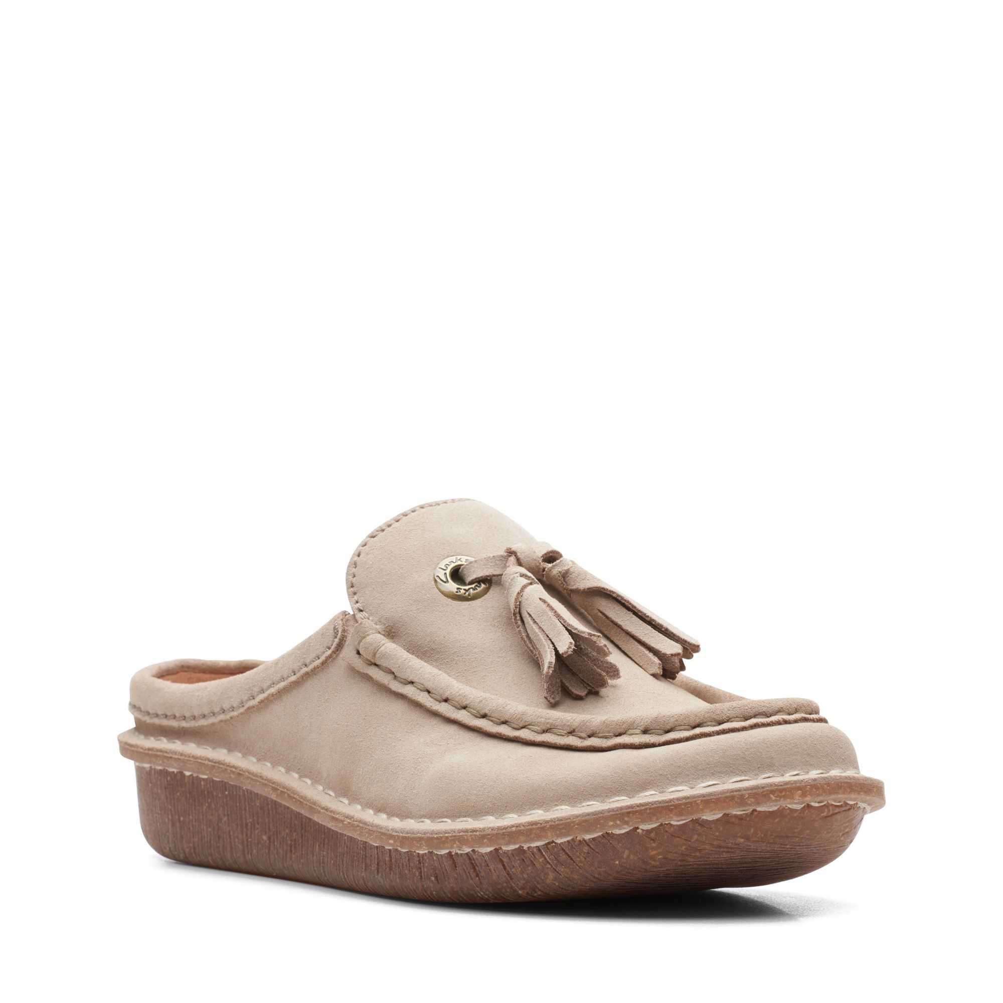 Obuv Clarks Funny Clog Hnědé | 28QHXFEDU