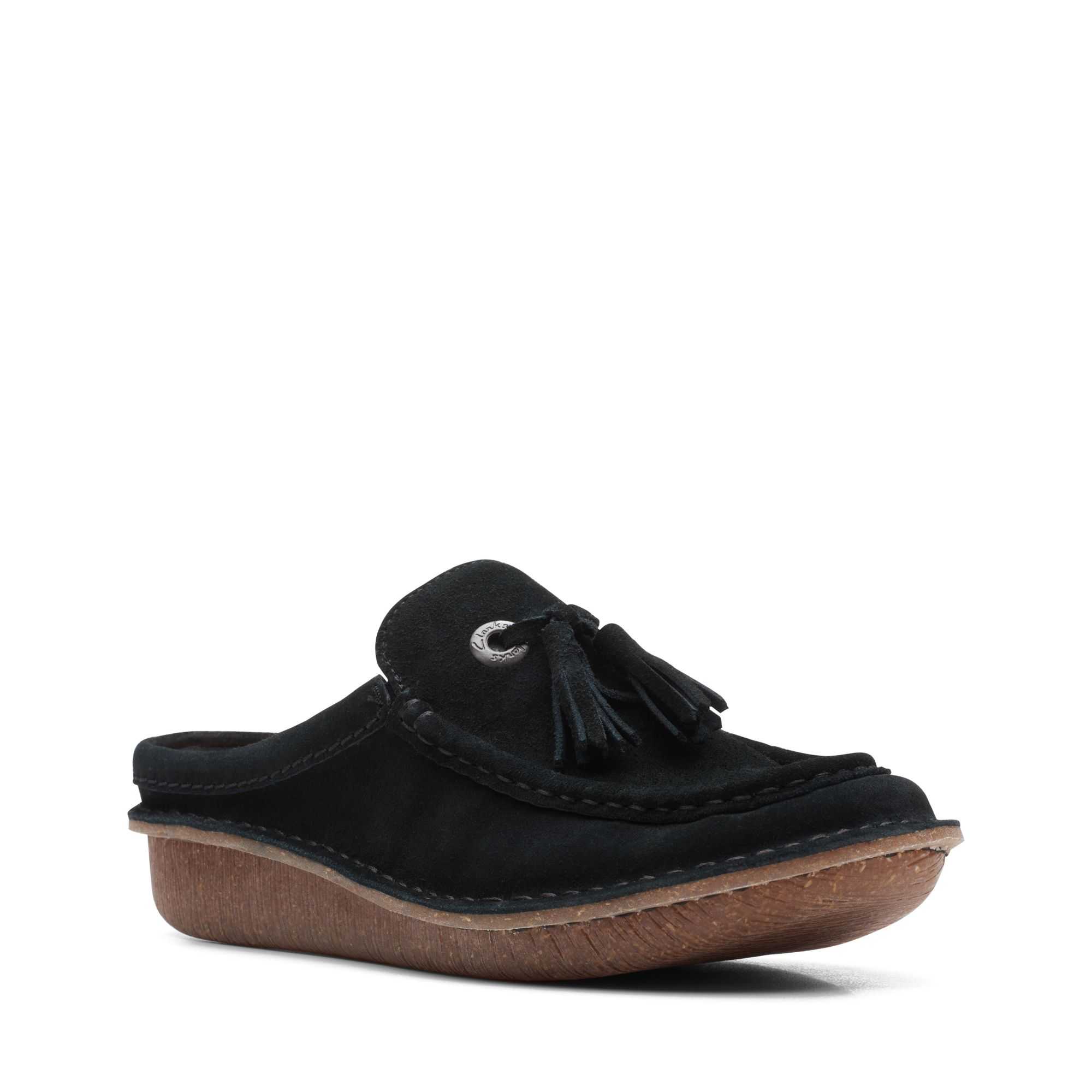 Obuv Clarks Funny Clog Černé | 46SGDJUXT