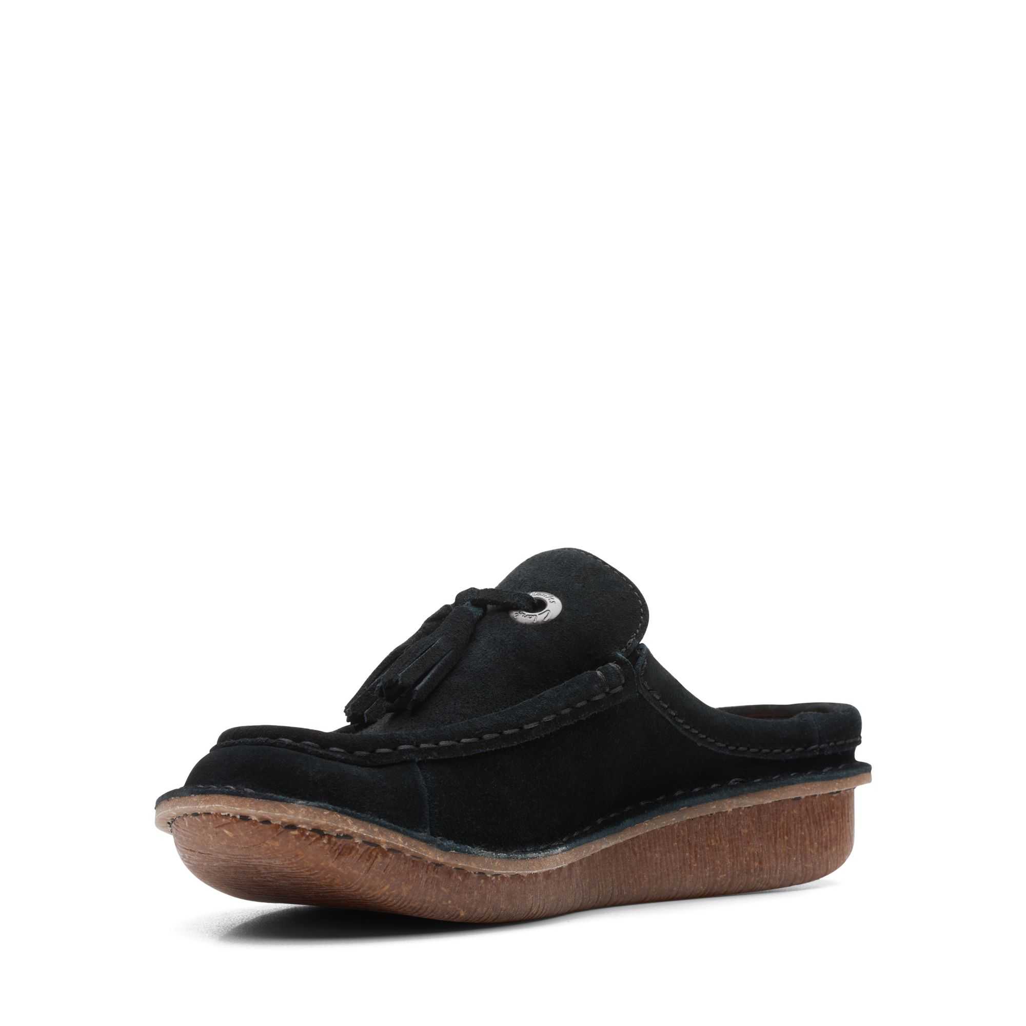 Obuv Clarks Funny Clog Černé | 46SGDJUXT