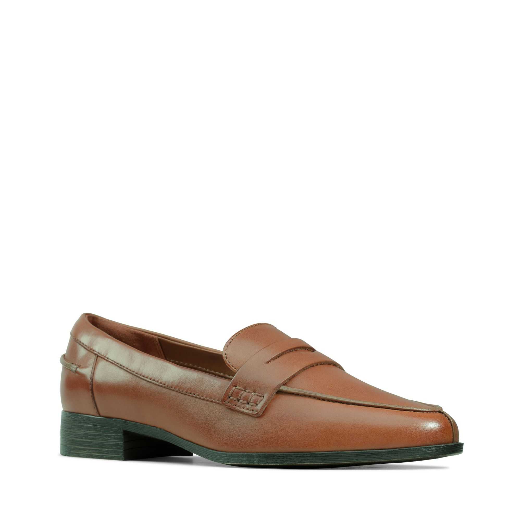 Obuv Clarks Hamble Loafer Hnědé | 54VOIFKXP