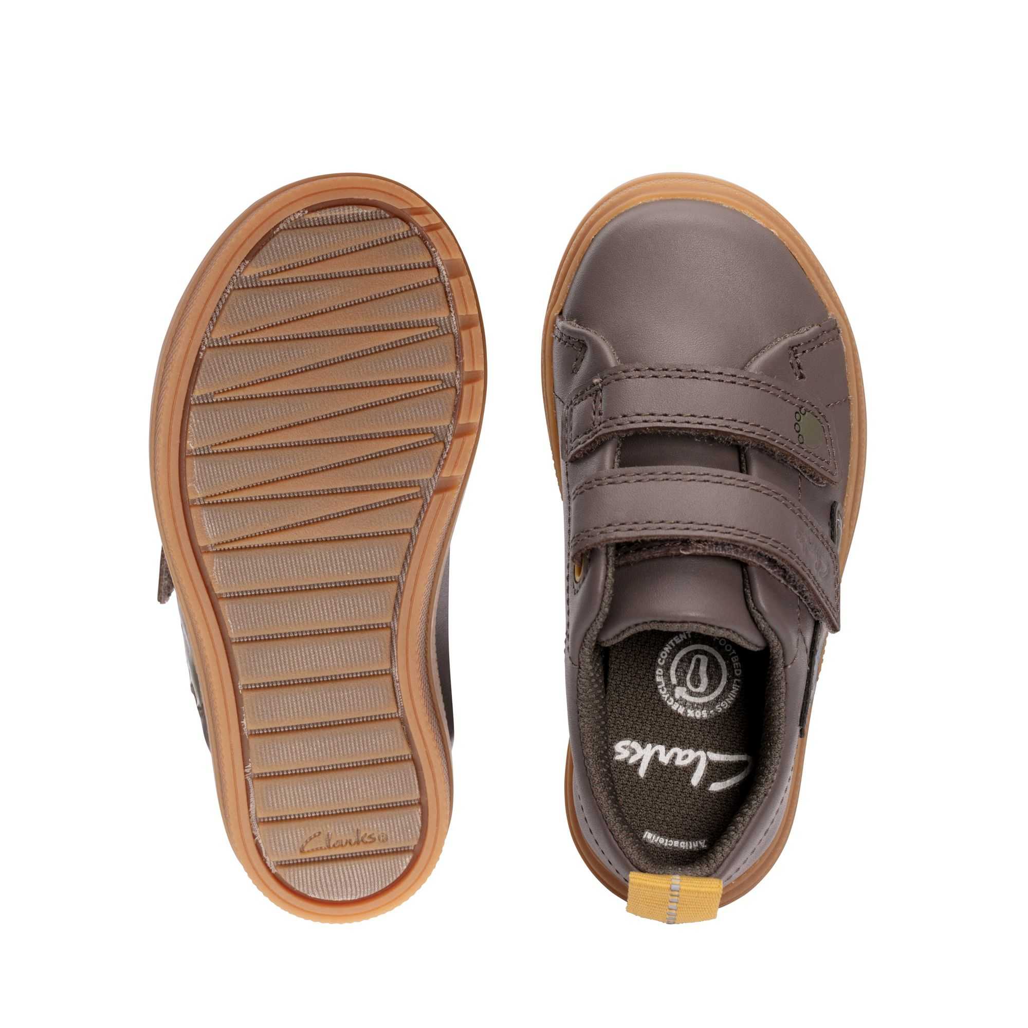 Obuv Clarks Nova Early Toddler Hnědožlutý | 21XCINRYU