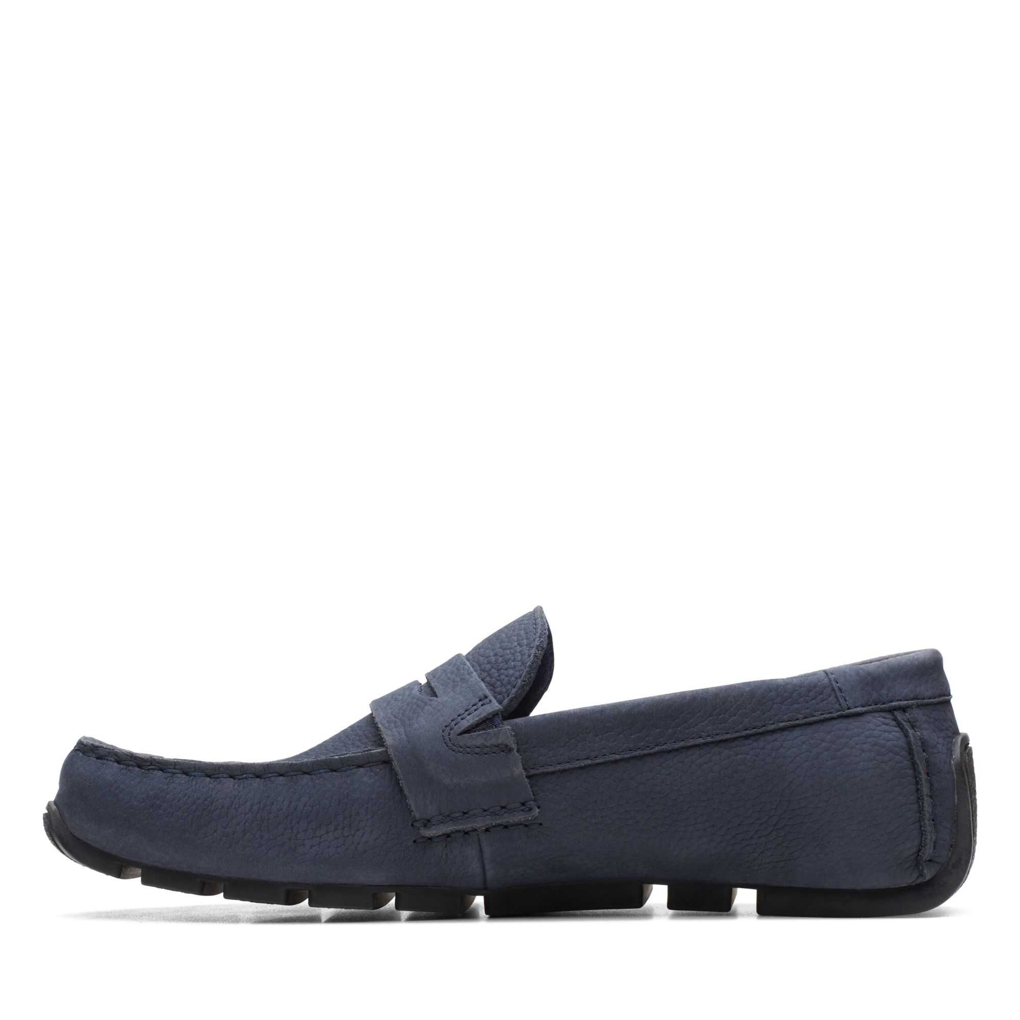 Obuv Clarks Oswick Bar Tmavě Blankyt | 32DQPAZGL