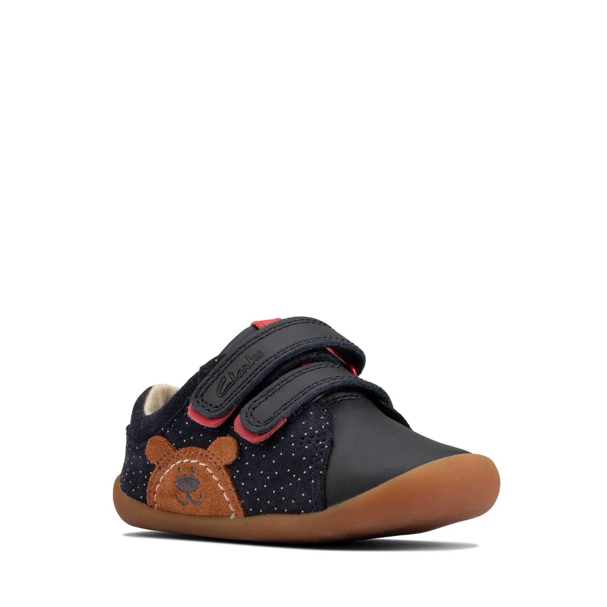 Obuv Clarks Roamer Bear Toddler Tmavě Blankyt | 70OICQRTY