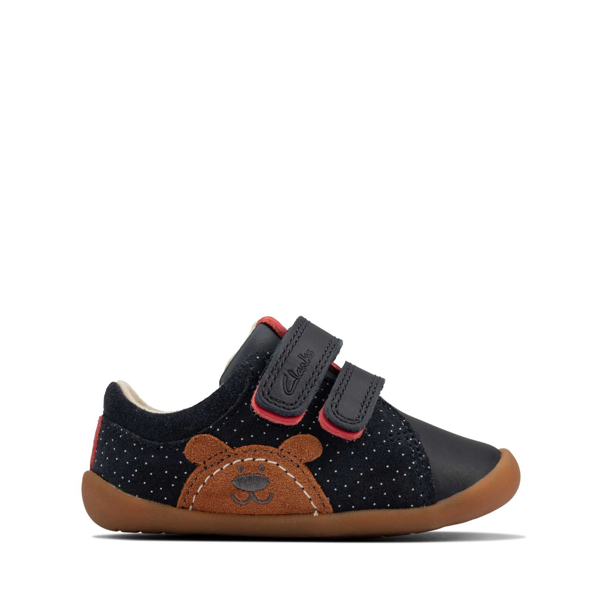 Obuv Clarks Roamer Bear Toddler Tmavě Blankyt | 70OICQRTY