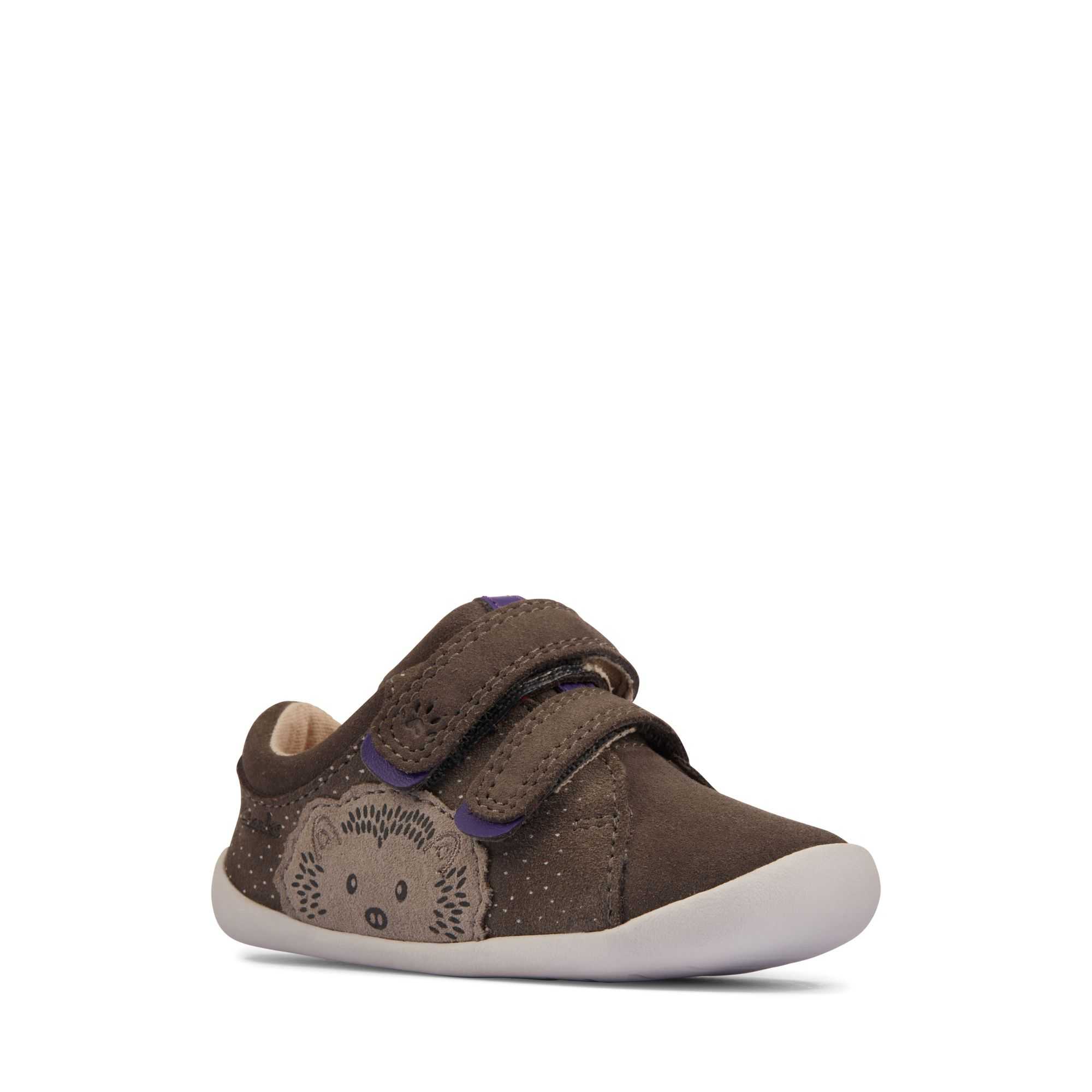 Obuv Clarks Roamer Bear Toddler Tmavě Šedé | 21TIBPODH