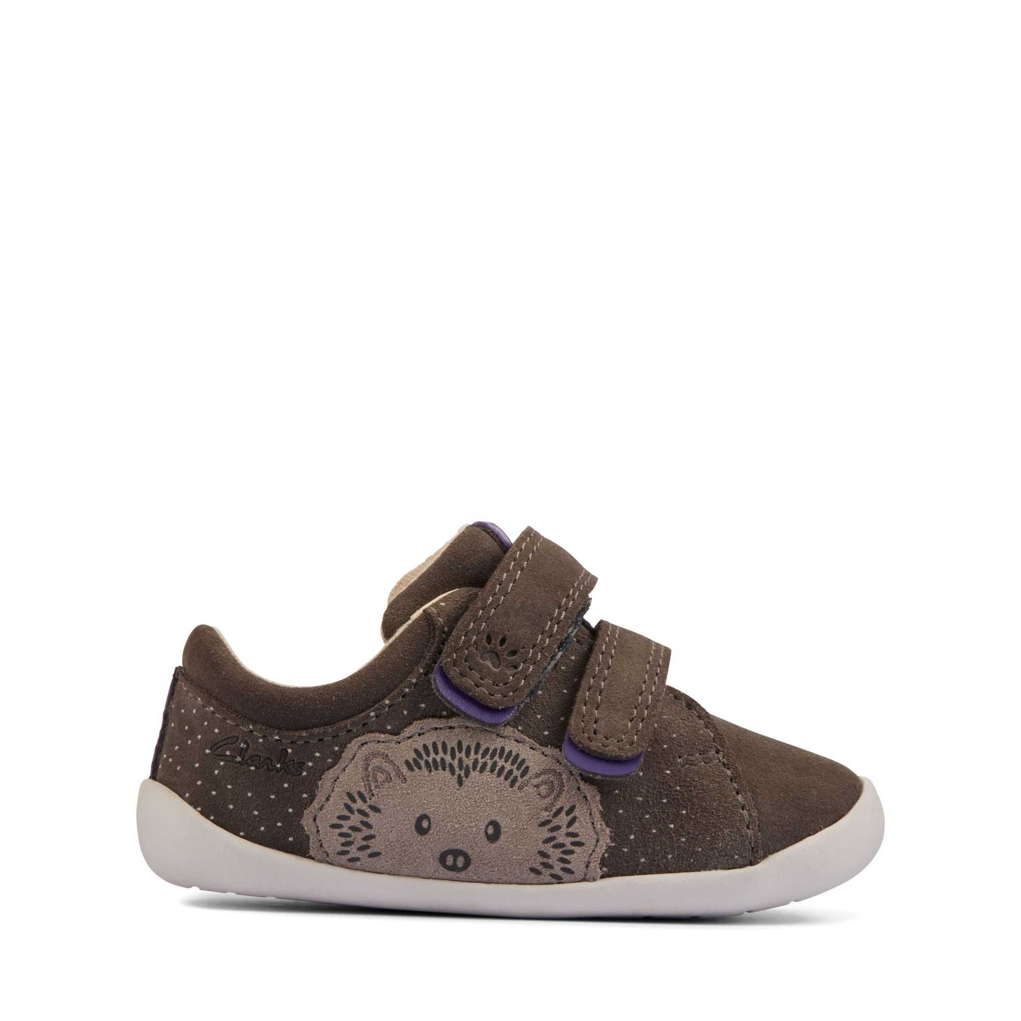 Obuv Clarks Roamer Bear Toddler Tmavě Šedé | 21TIBPODH