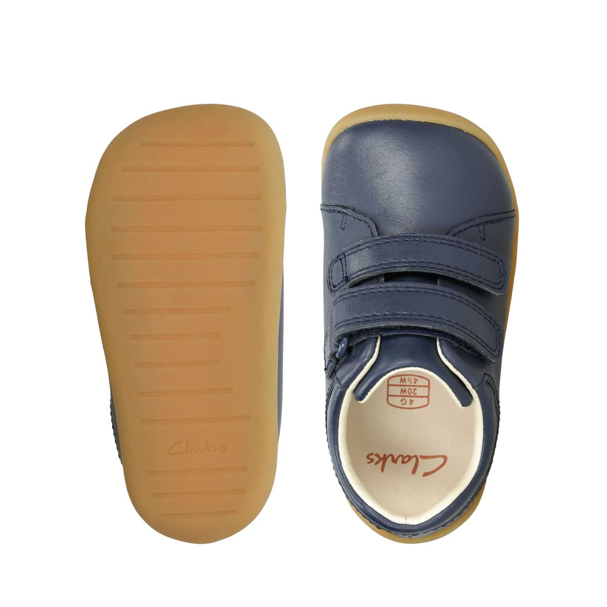 Obuv Clarks Roamer Craft Toddler Tmavě Blankyt | 98EZTASIN