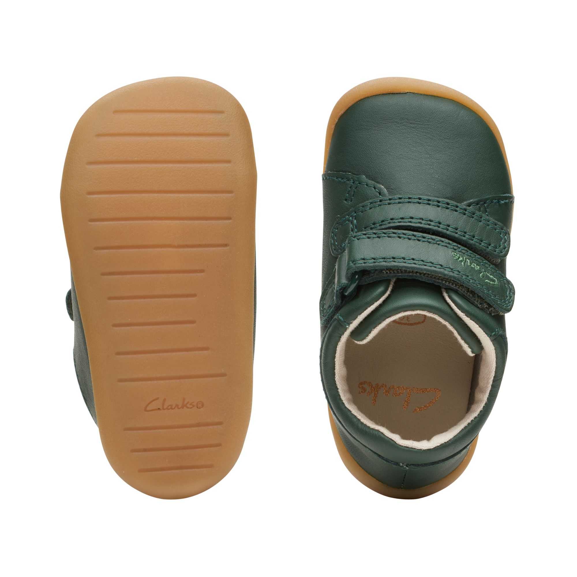 Obuv Clarks Roamer Craft Toddler Zelene | 79BMYOQJR