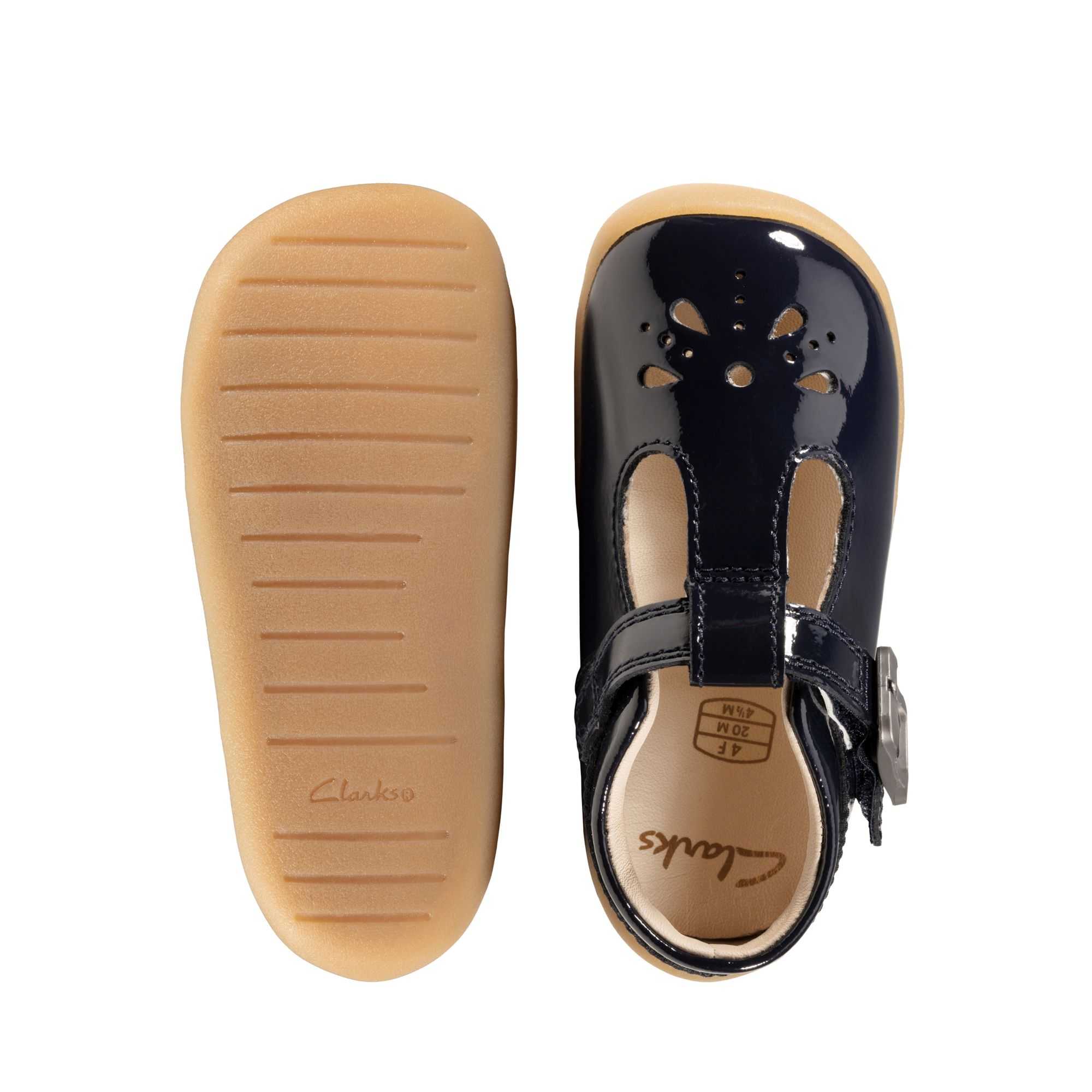 Obuv Clarks Roamer Star Toddler Tmavě Blankyt | 94FSOYURG