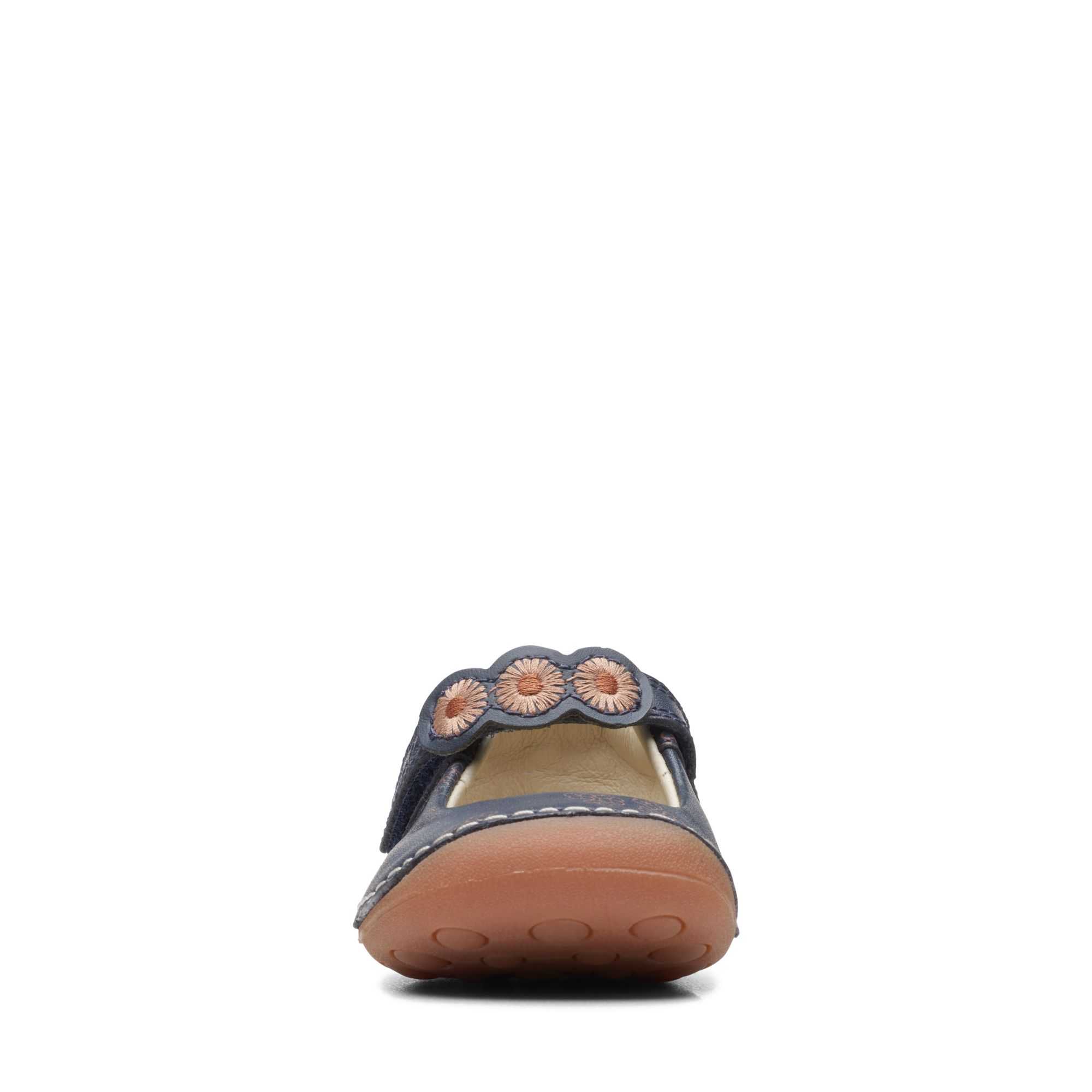 Obuv Clarks Tiny Flora Toddler Tmavě Blankyt | 53DUOFRLV