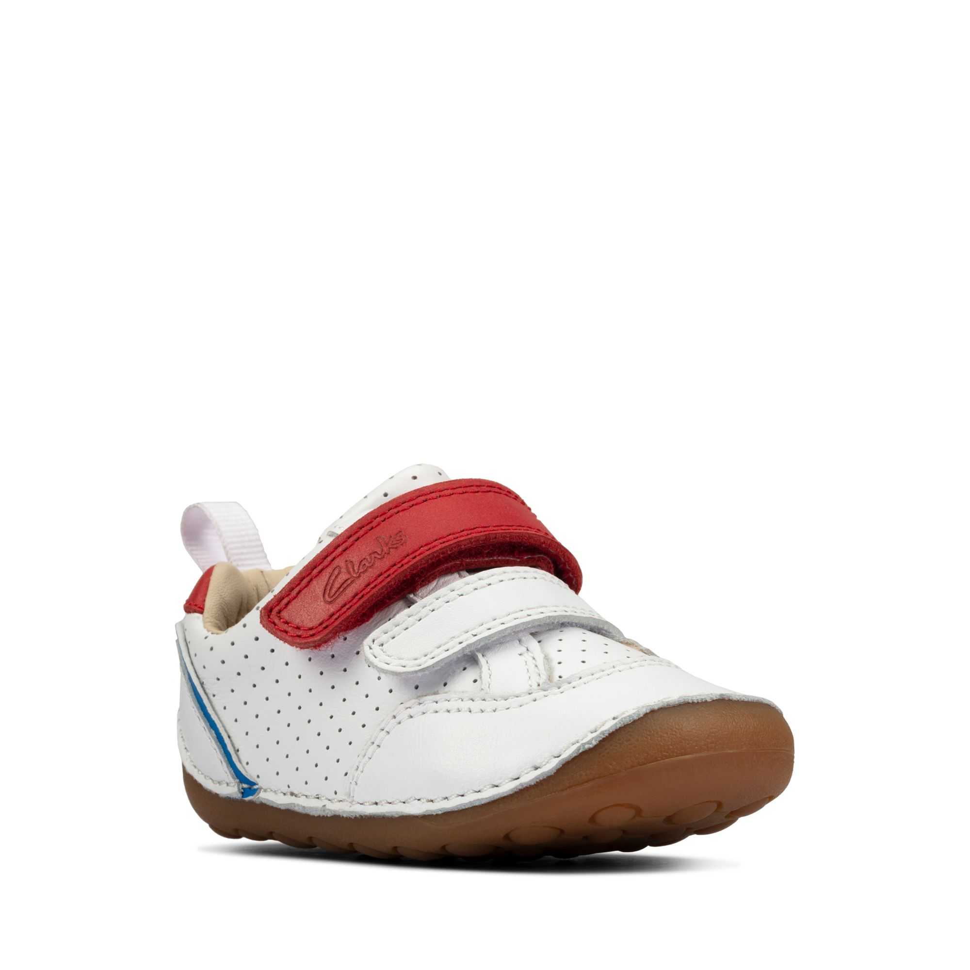 Obuv Clarks Tiny Sky Toddler Bílé | 02UZGWRMH