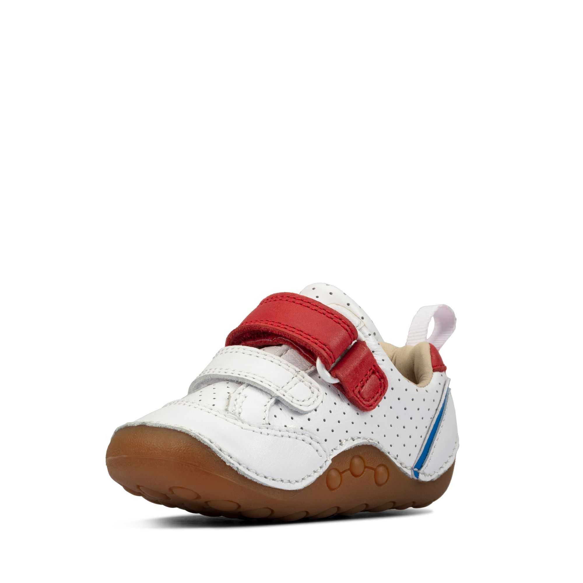 Obuv Clarks Tiny Sky Toddler Bílé | 02UZGWRMH