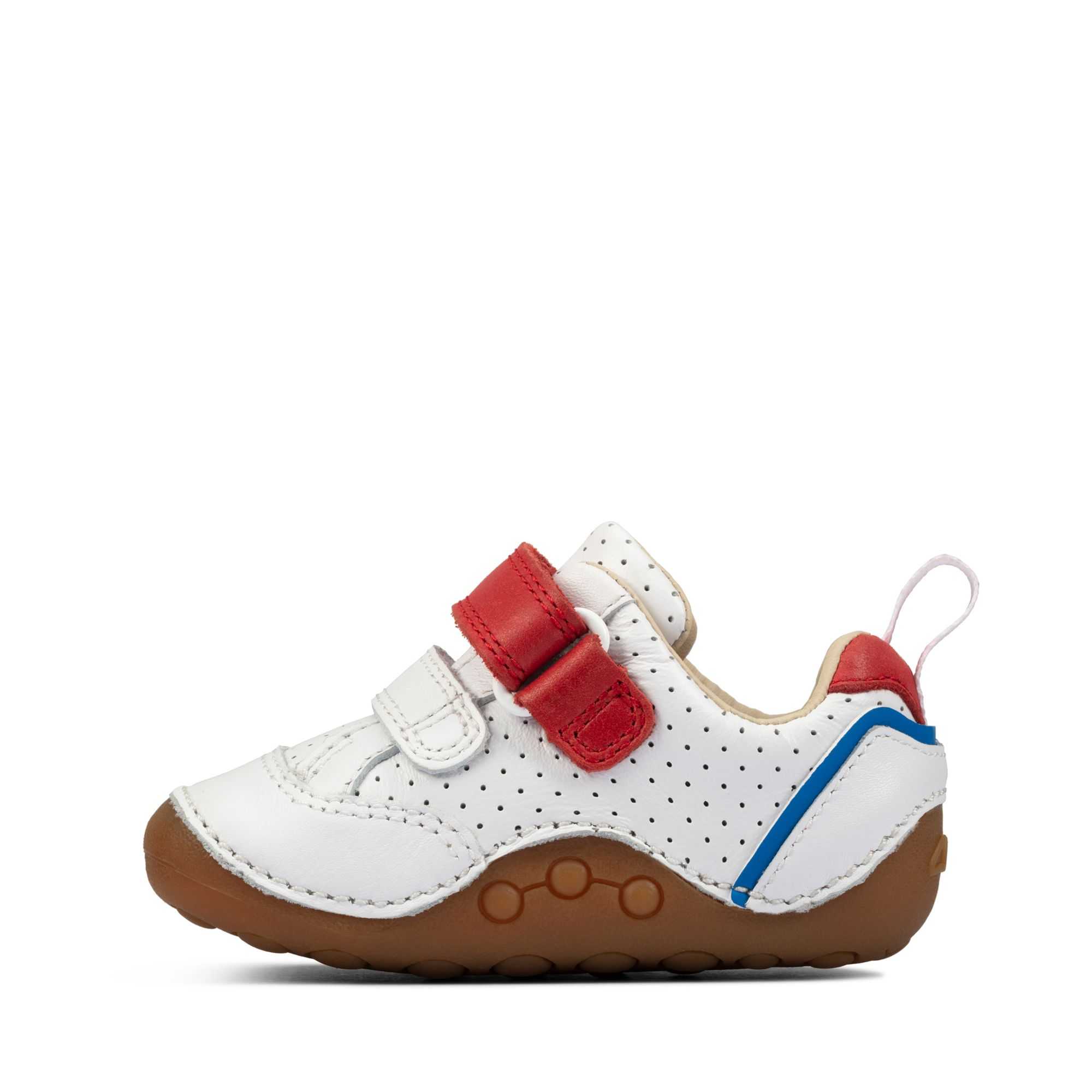 Obuv Clarks Tiny Sky Toddler Bílé | 02UZGWRMH