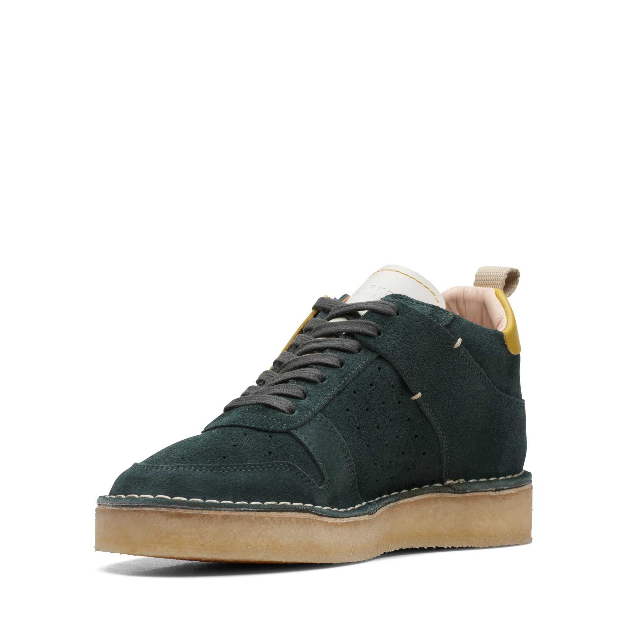 Originals Boty Clarks Desert Run Tmavě Zelene | 12GECUYFK