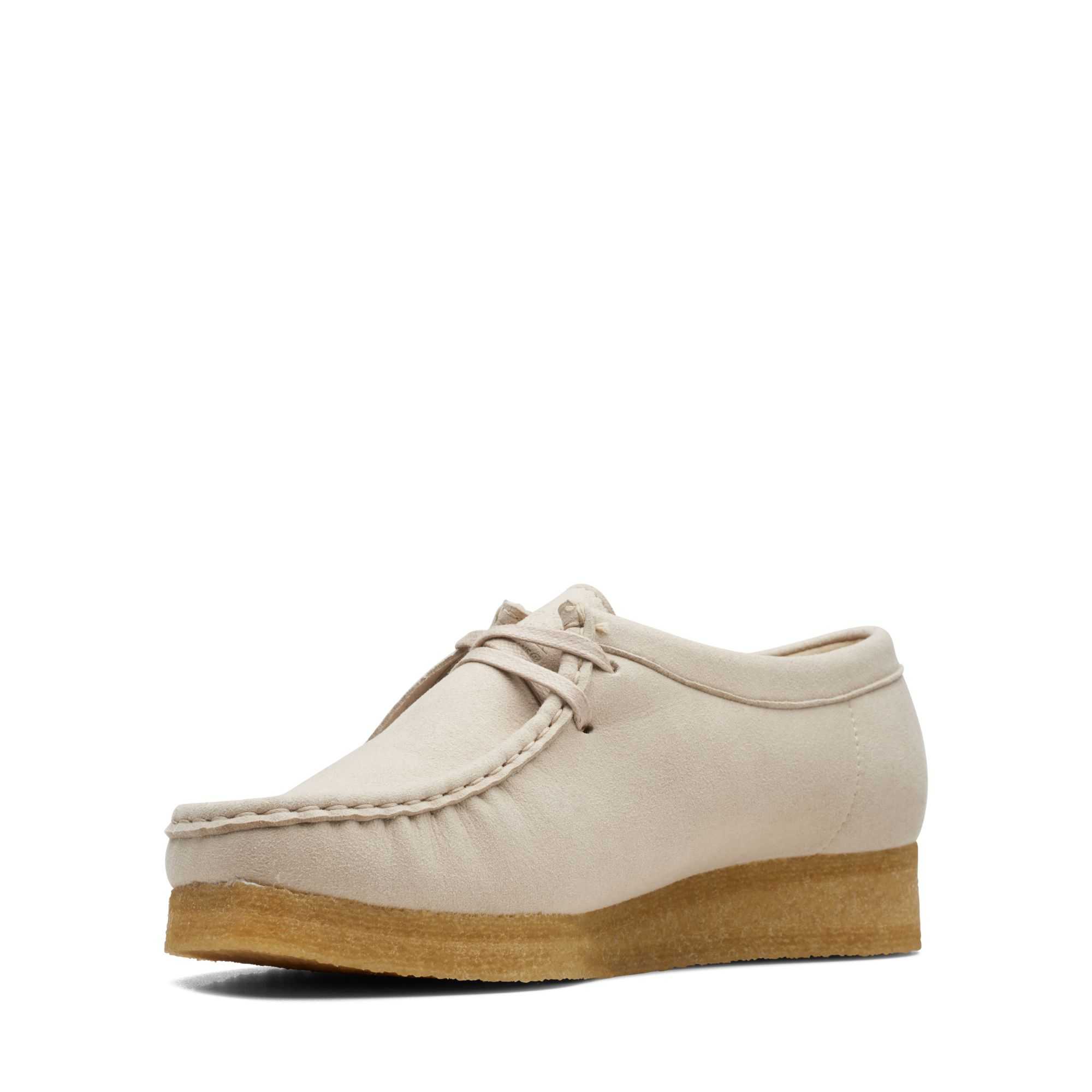 Originals Boty Clarks Wallabee Bílé | 68TPYRQMU