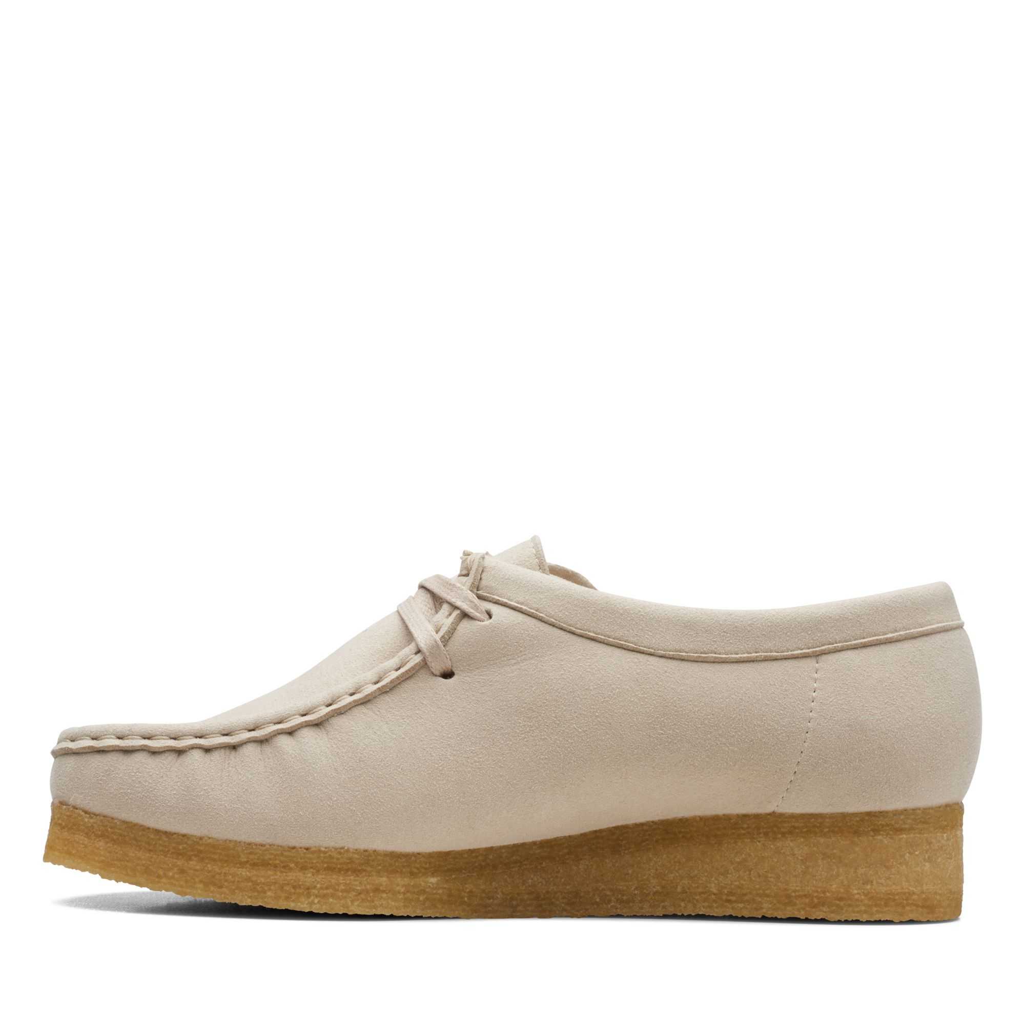 Originals Boty Clarks Wallabee Bílé | 68TPYRQMU