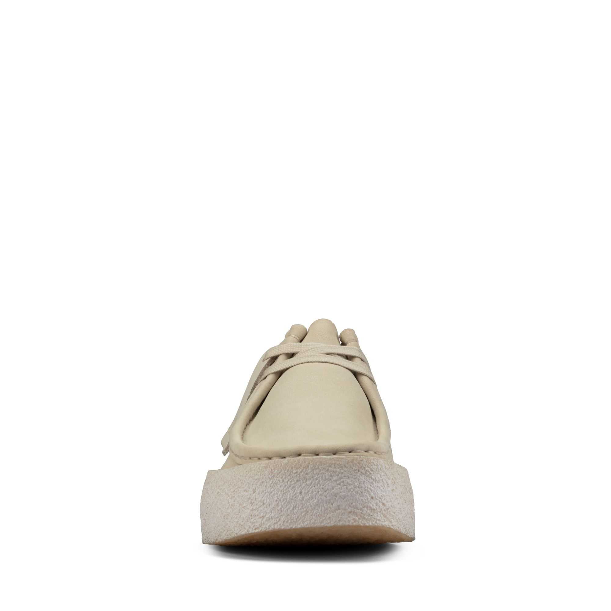 Originals Boty Clarks Wallabee Cup Bílé | 23ROAFTPU