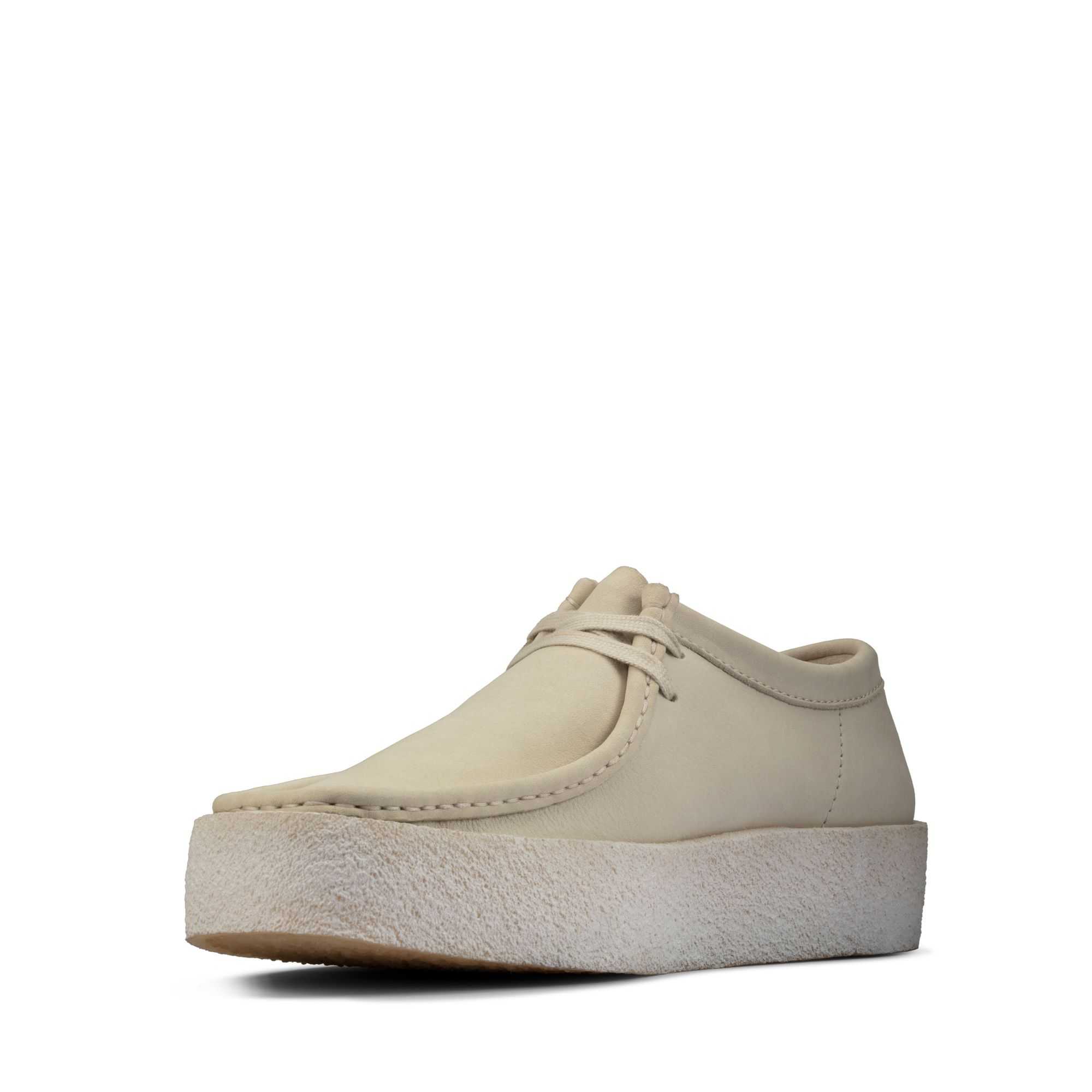 Originals Boty Clarks Wallabee Cup Bílé | 23ROAFTPU