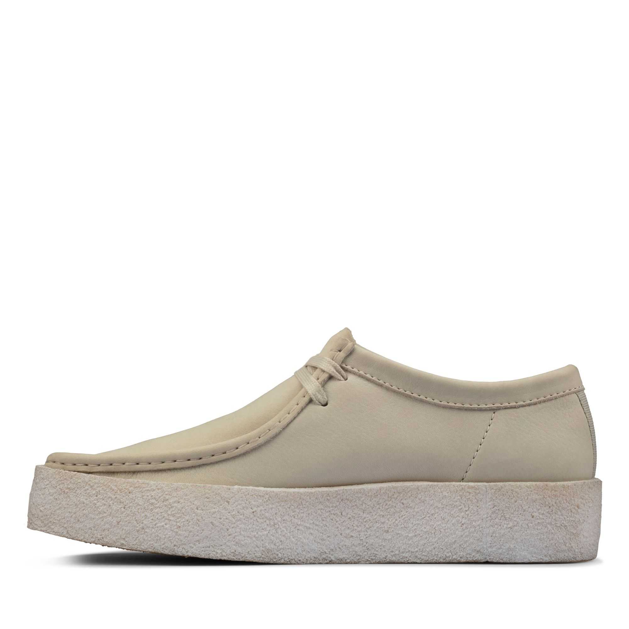 Originals Boty Clarks Wallabee Cup Bílé | 23ROAFTPU