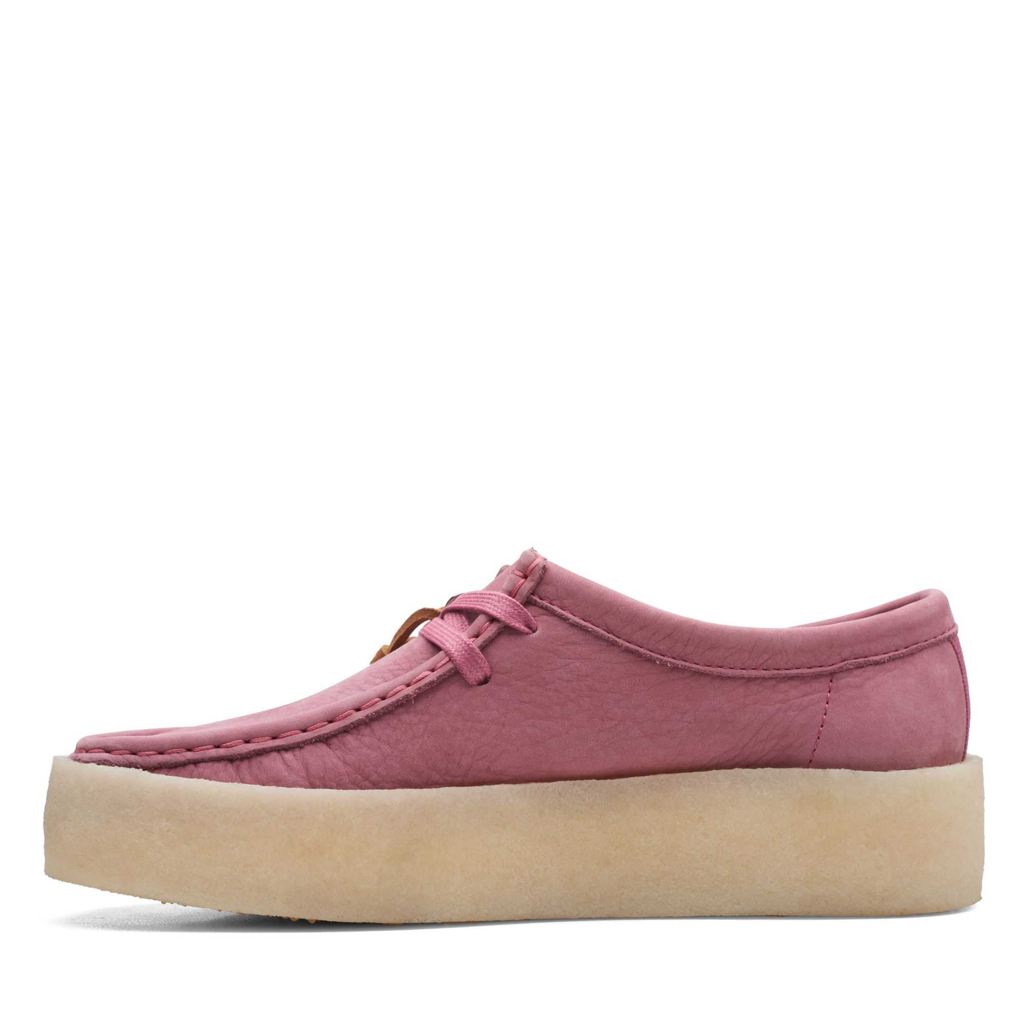 Originals Boty Clarks Wallabee Cup Růžové | 76QNSTDCO