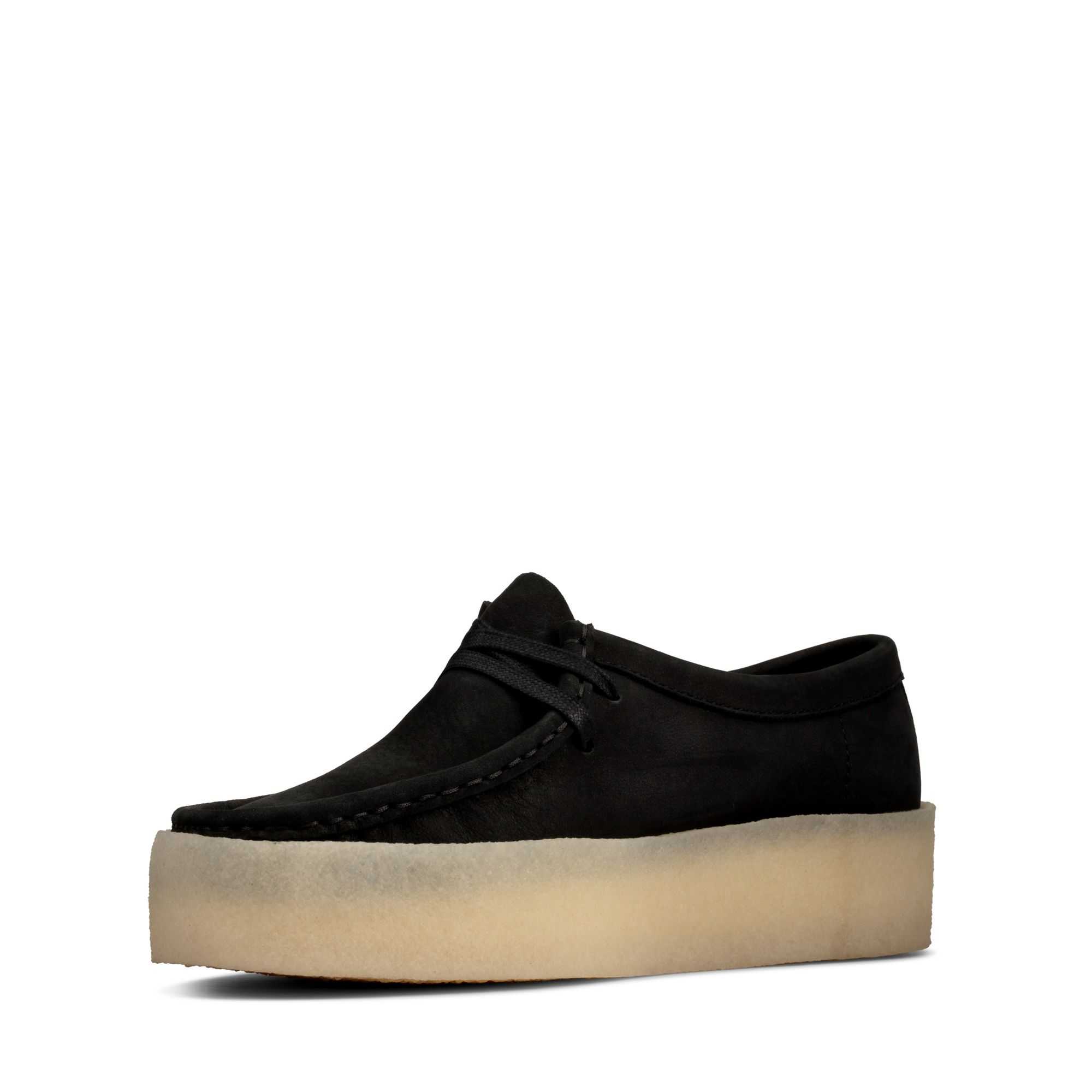 Originals Boty Clarks Wallabee Cup Černé | 09SDEUAPJ