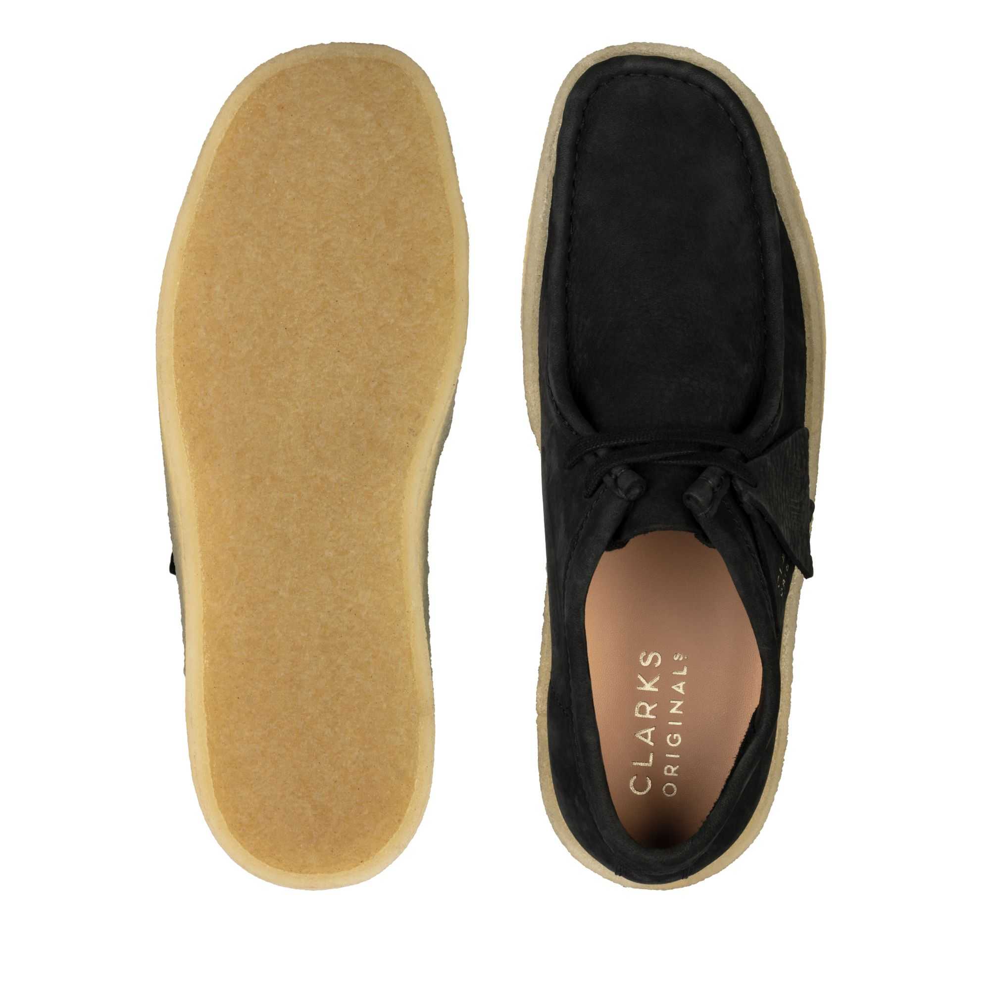 Originals Boty Clarks Wallabee Cup Černé | 58PGXMTCH