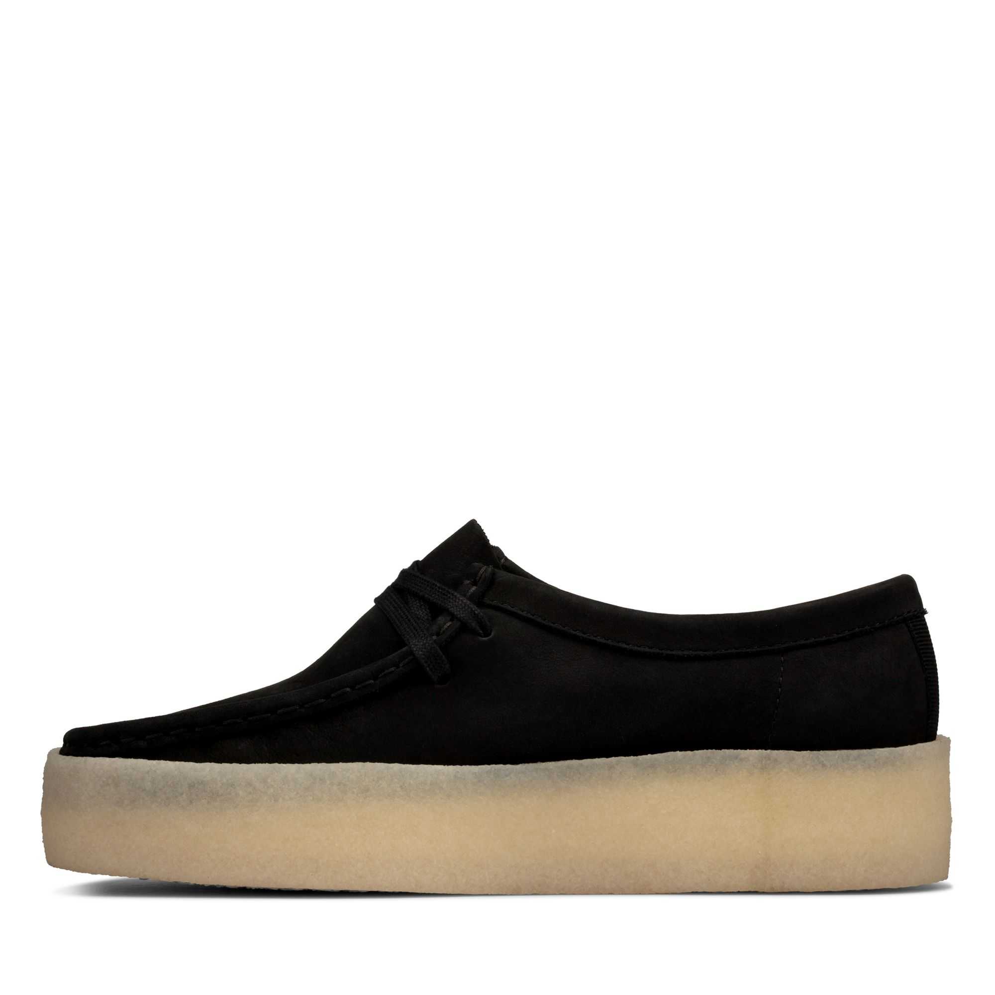 Originals Boty Clarks Wallabee Cup Černé | 92DEMOIHX