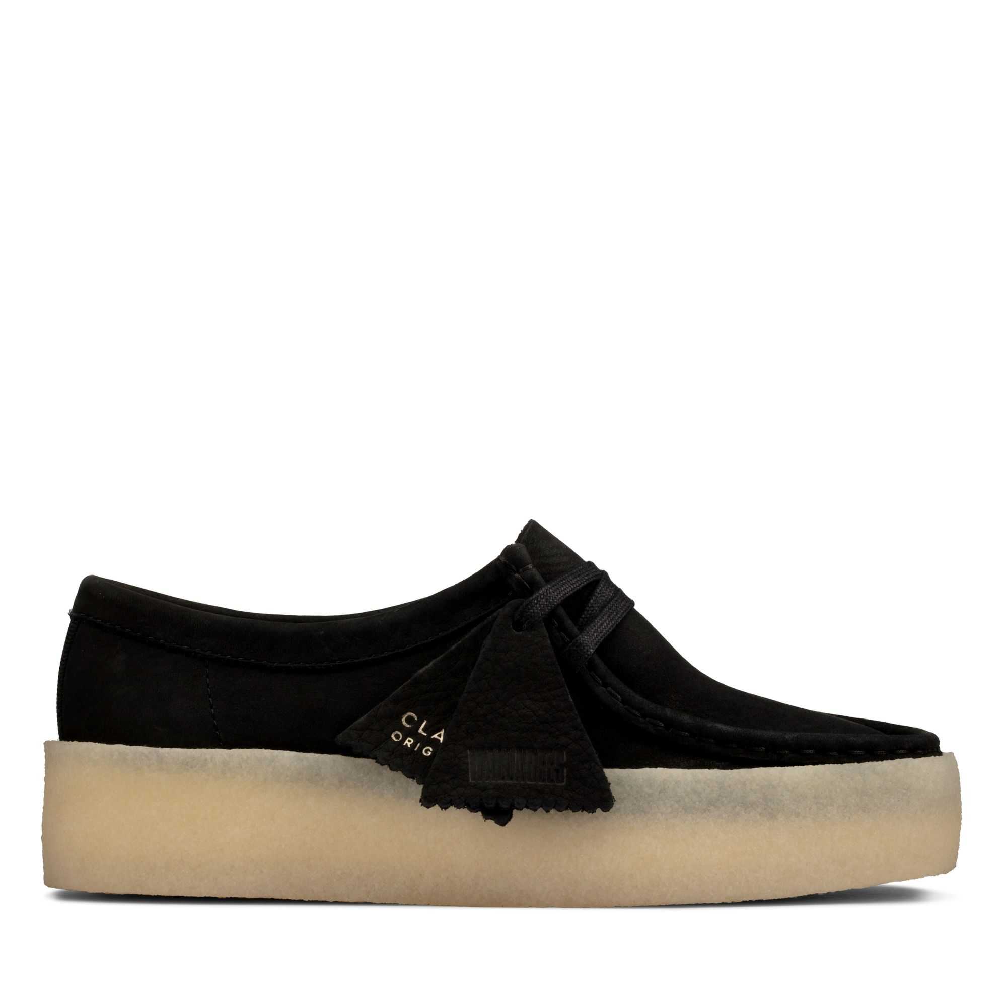 Originals Boty Clarks Wallabee Cup Černé | 92DEMOIHX