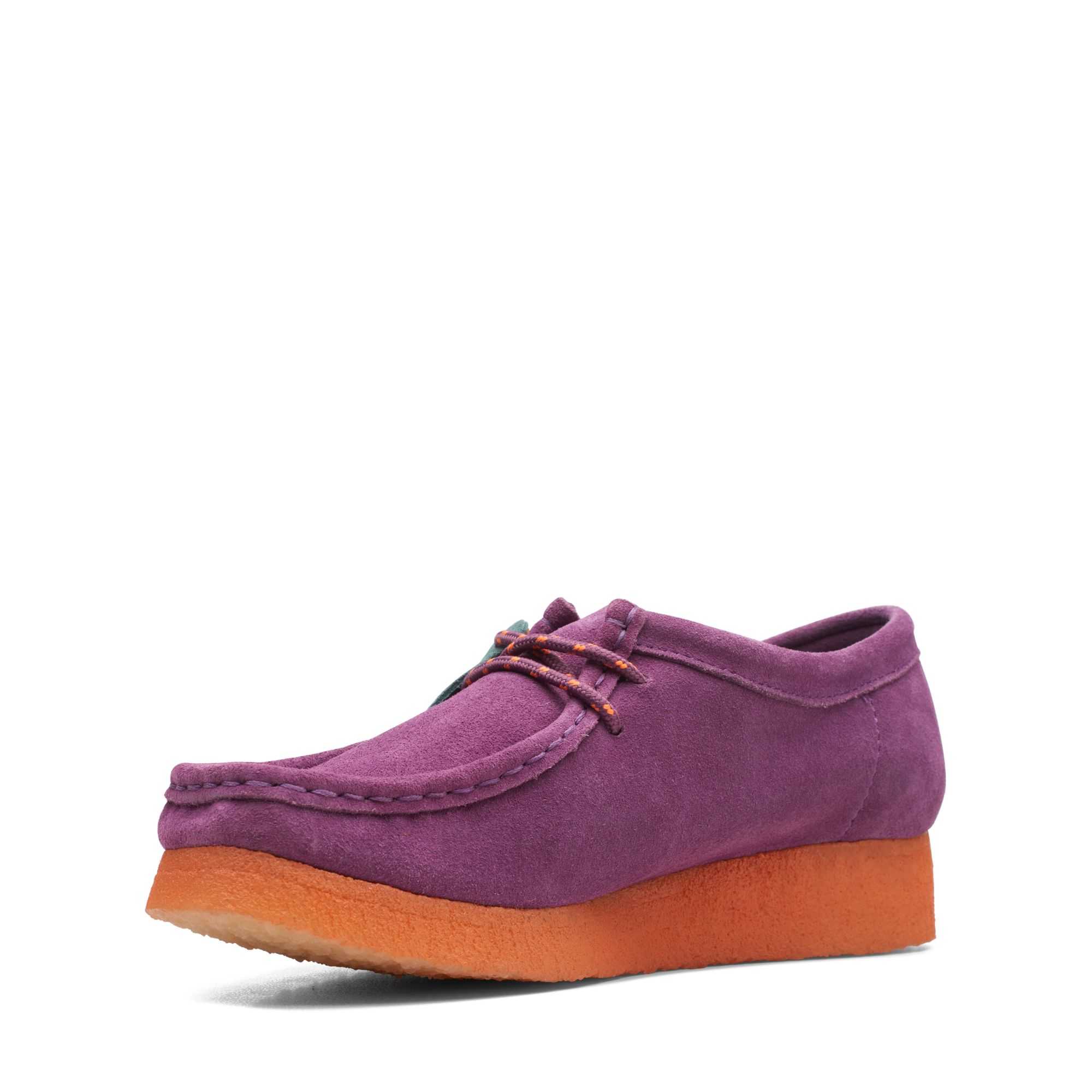 Originals Boty Clarks Wallabee Fialové | 94TOYKZEC