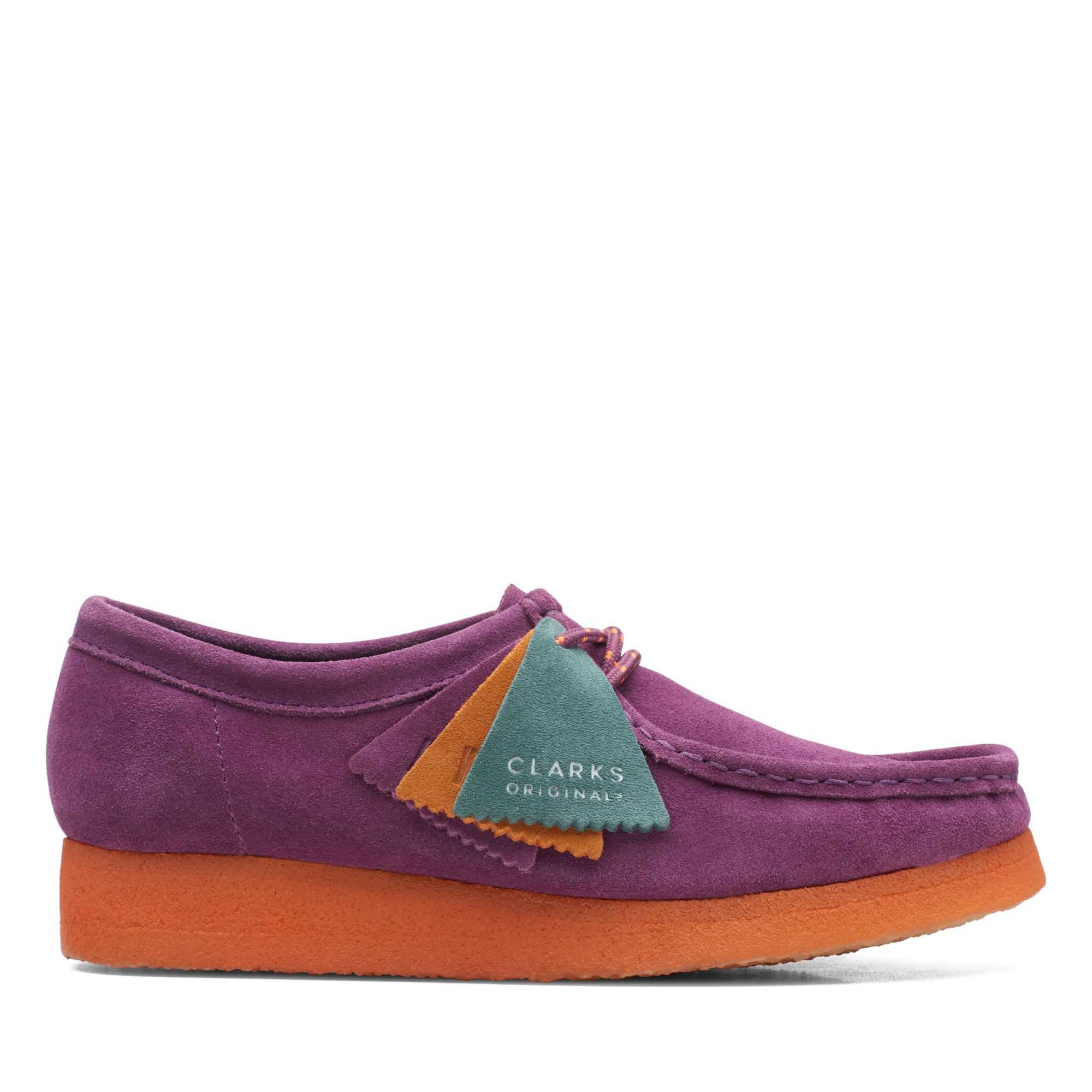 Originals Boty Clarks Wallabee Fialové | 94TOYKZEC