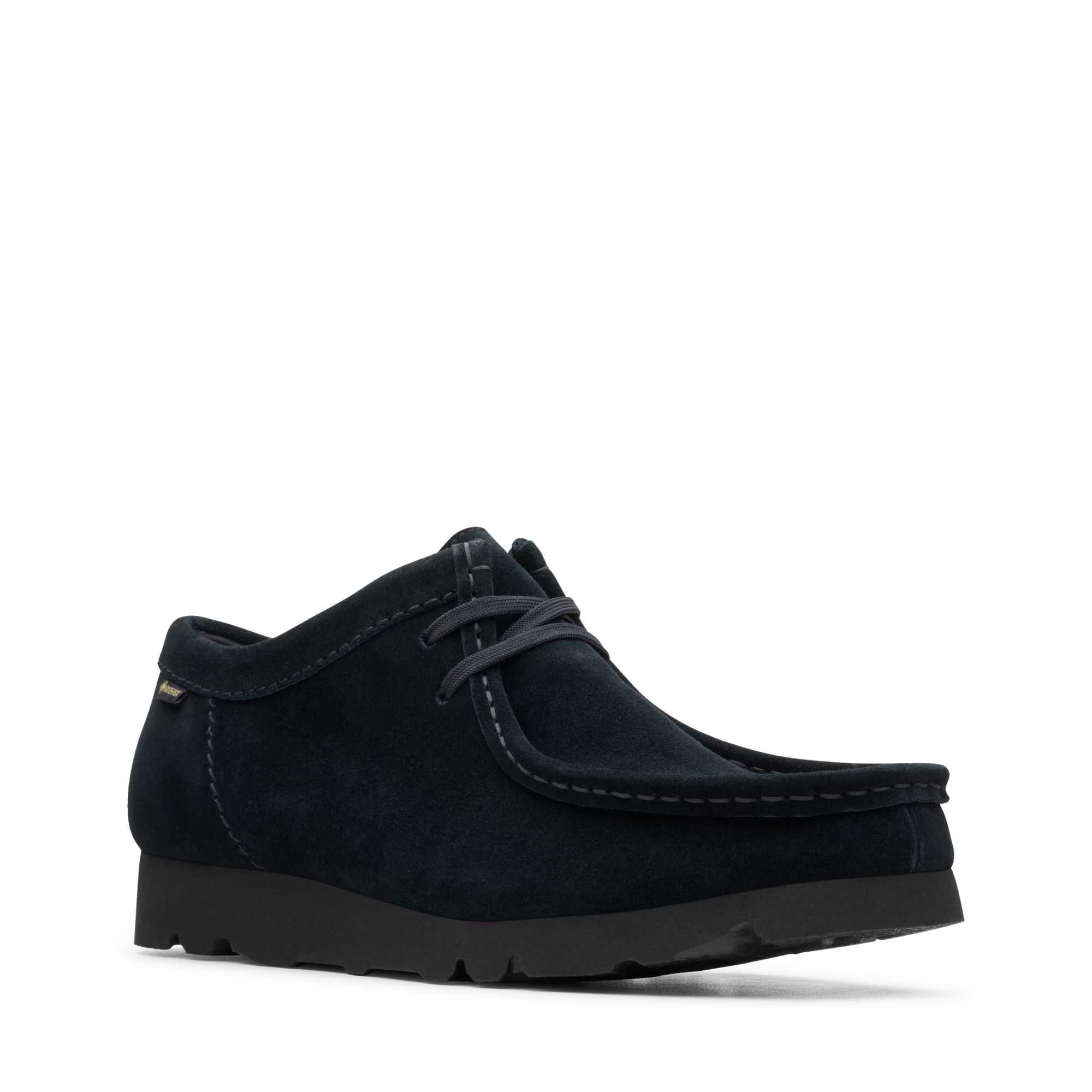 Originals Boty Clarks Wallabee GORE-TEX Černé | 85DVTNZEG