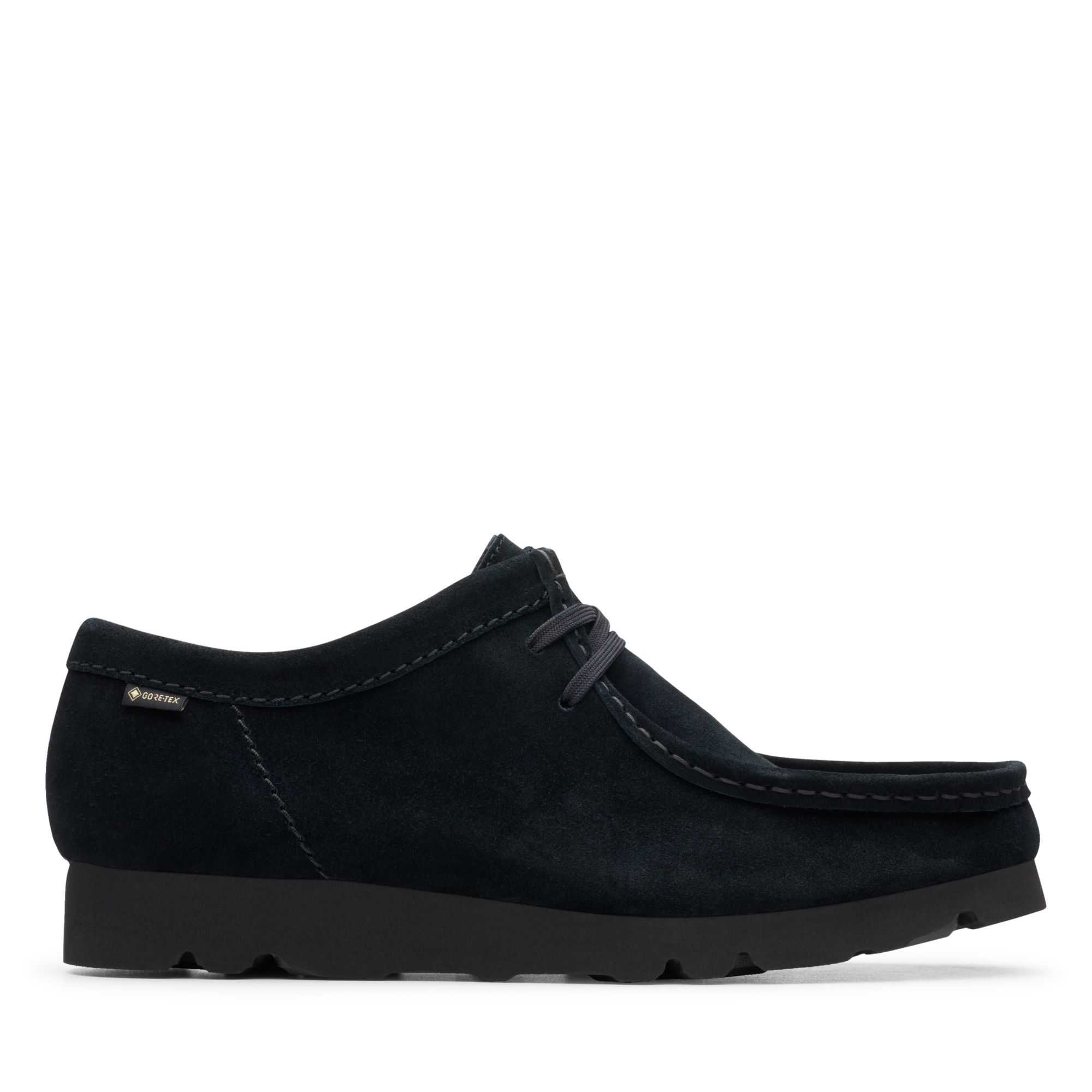 Originals Boty Clarks Wallabee GORE-TEX Černé | 85DVTNZEG