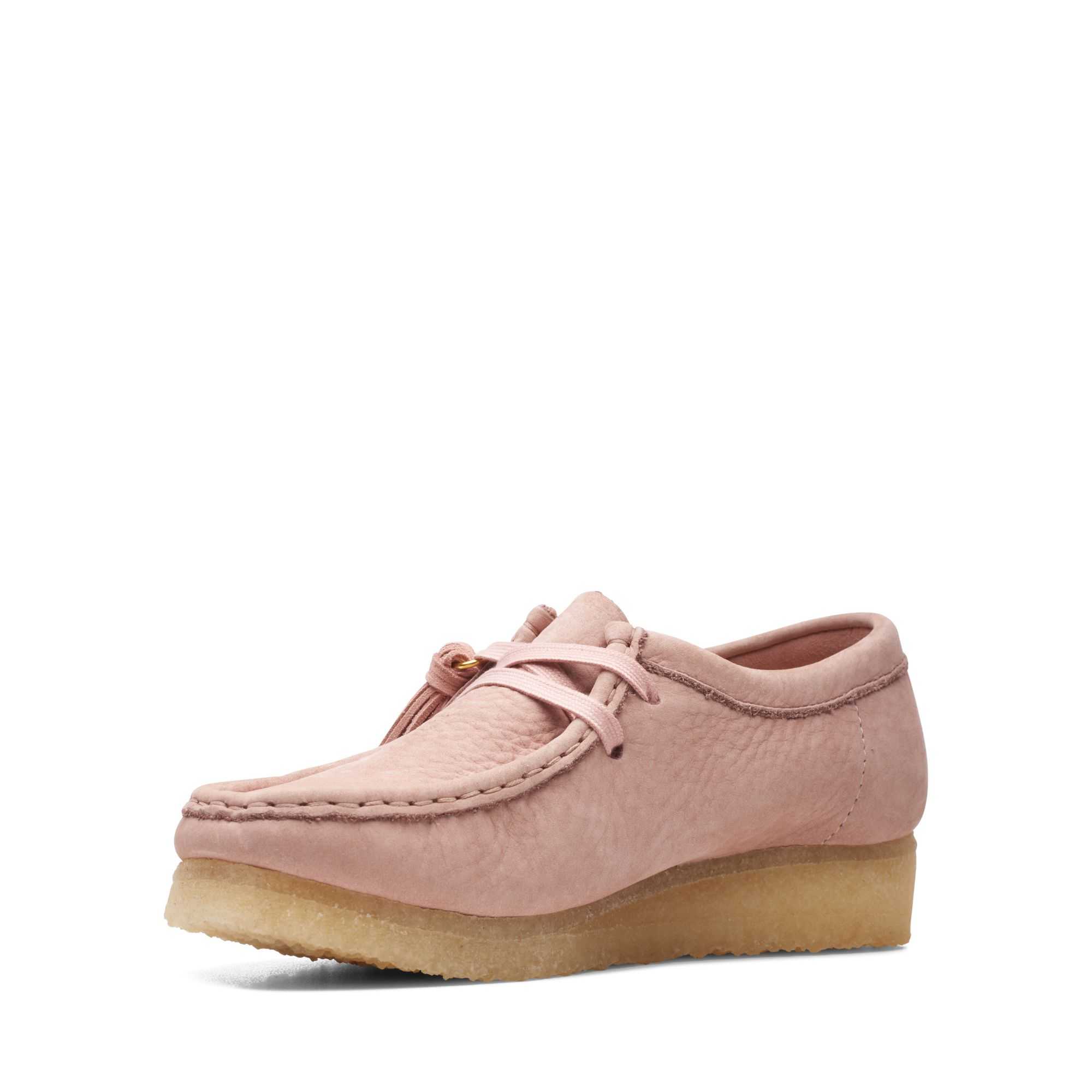 Originals Boty Clarks Wallabee Růžové | 92ZAVJQTO